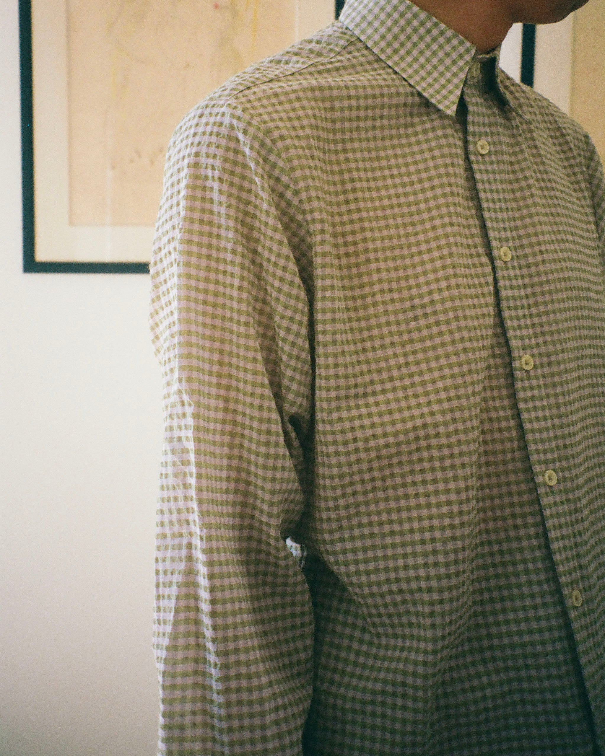 CHEMISE ELTON CARREAUX