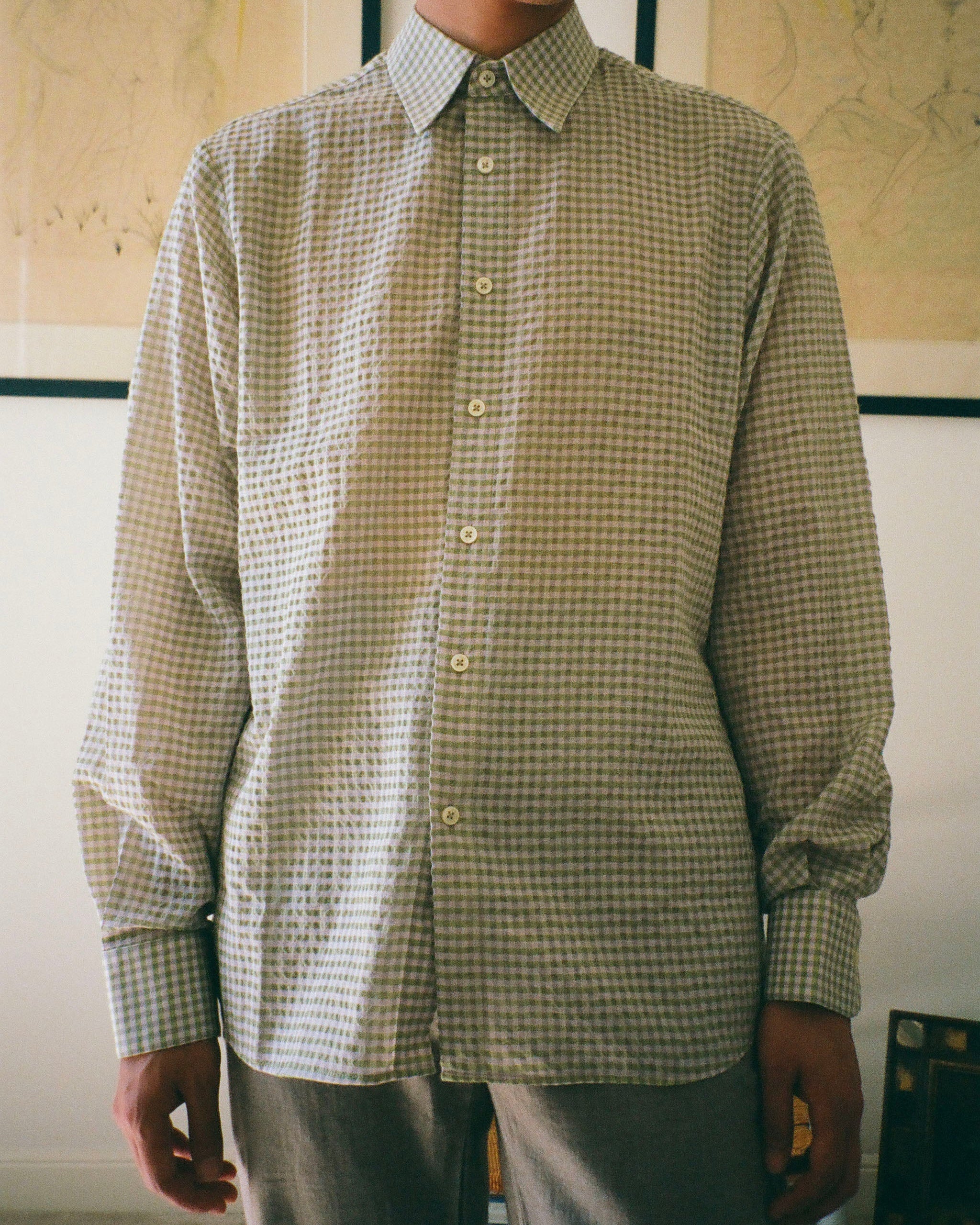 CHEMISE ELTON CARREAUX