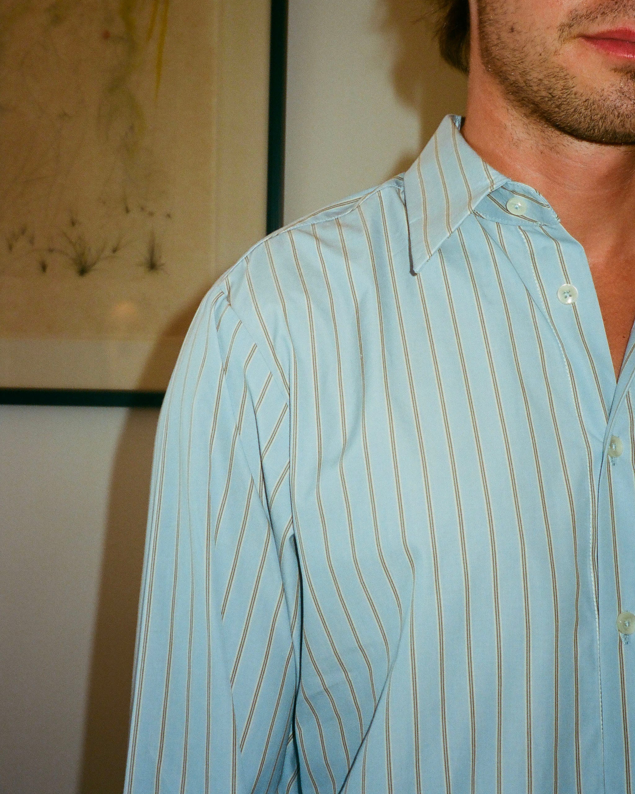RUBY SHIRT - CHAMBRAY BLUE