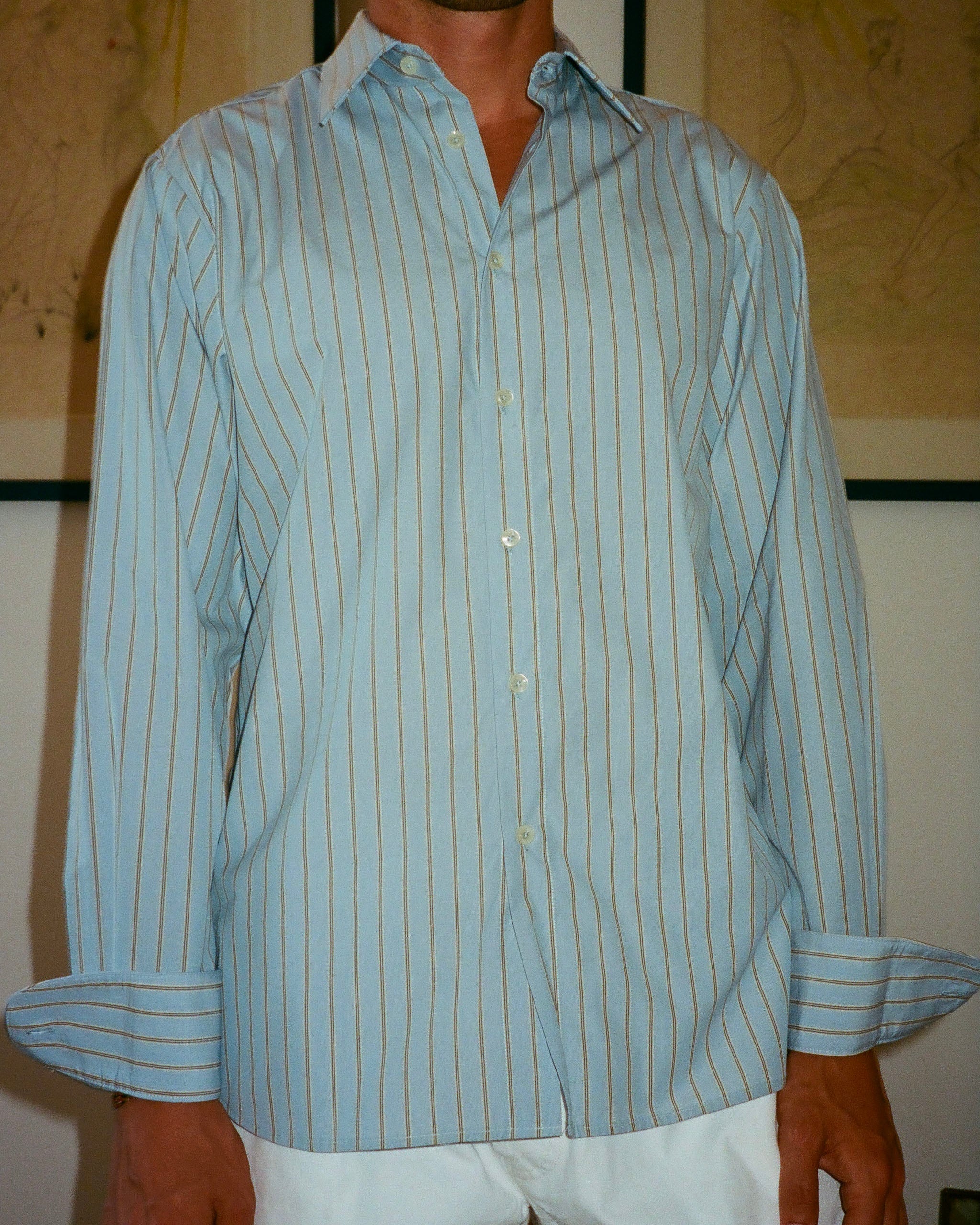 CHEMISE ELTON - CHAMBRAY BLEU