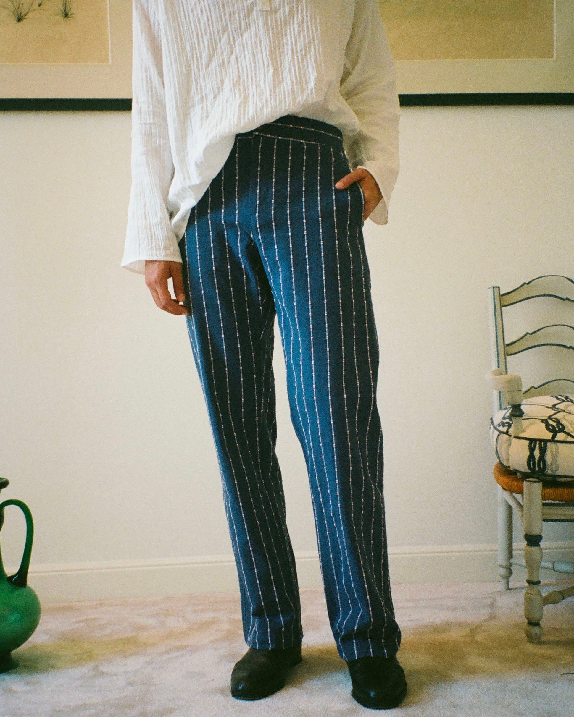 PANTALON CAPON TRESSE BLUE BURG