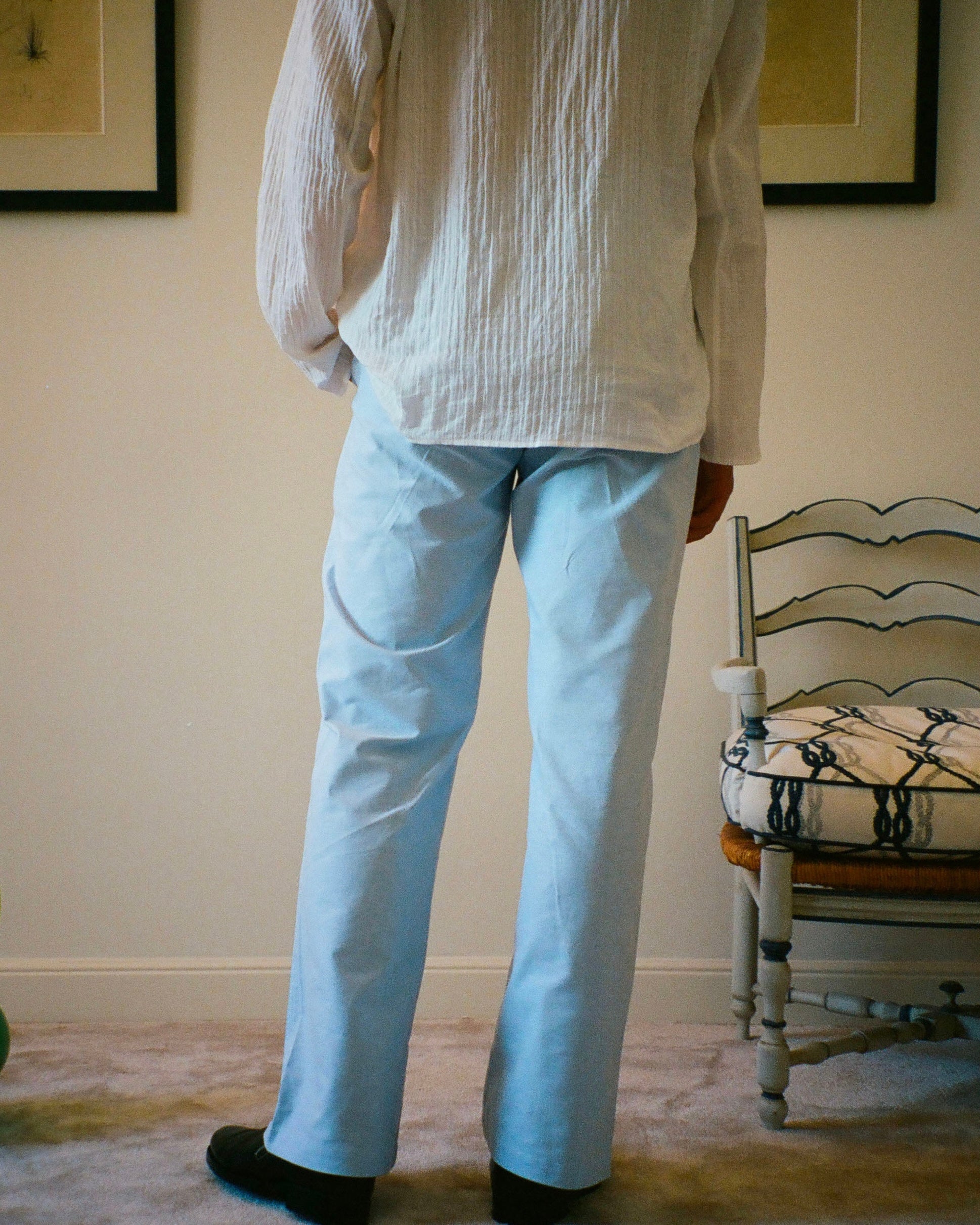 CAPON TROUSERS - NAVY