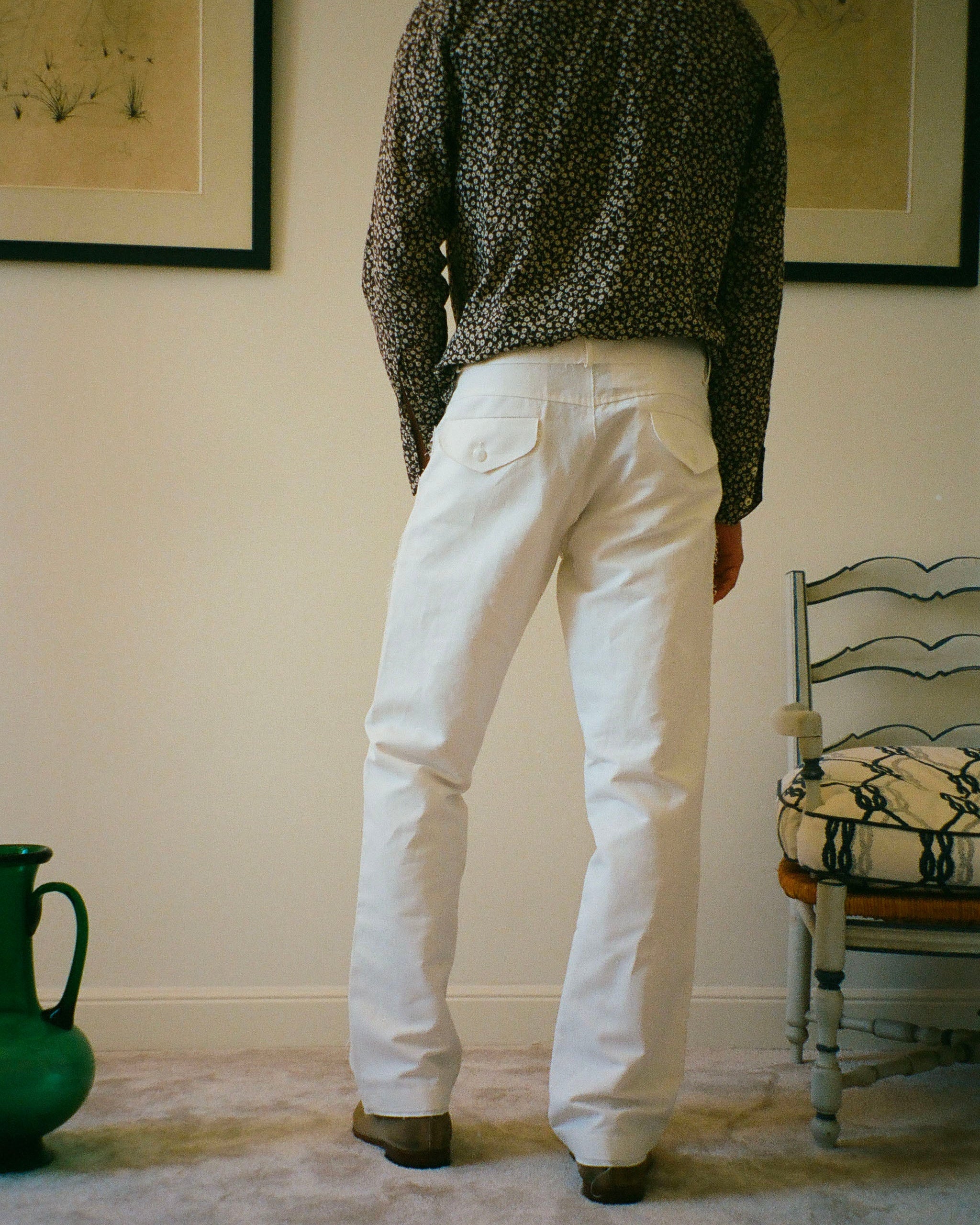 PANTALON BARCLAY CANVA WHITE