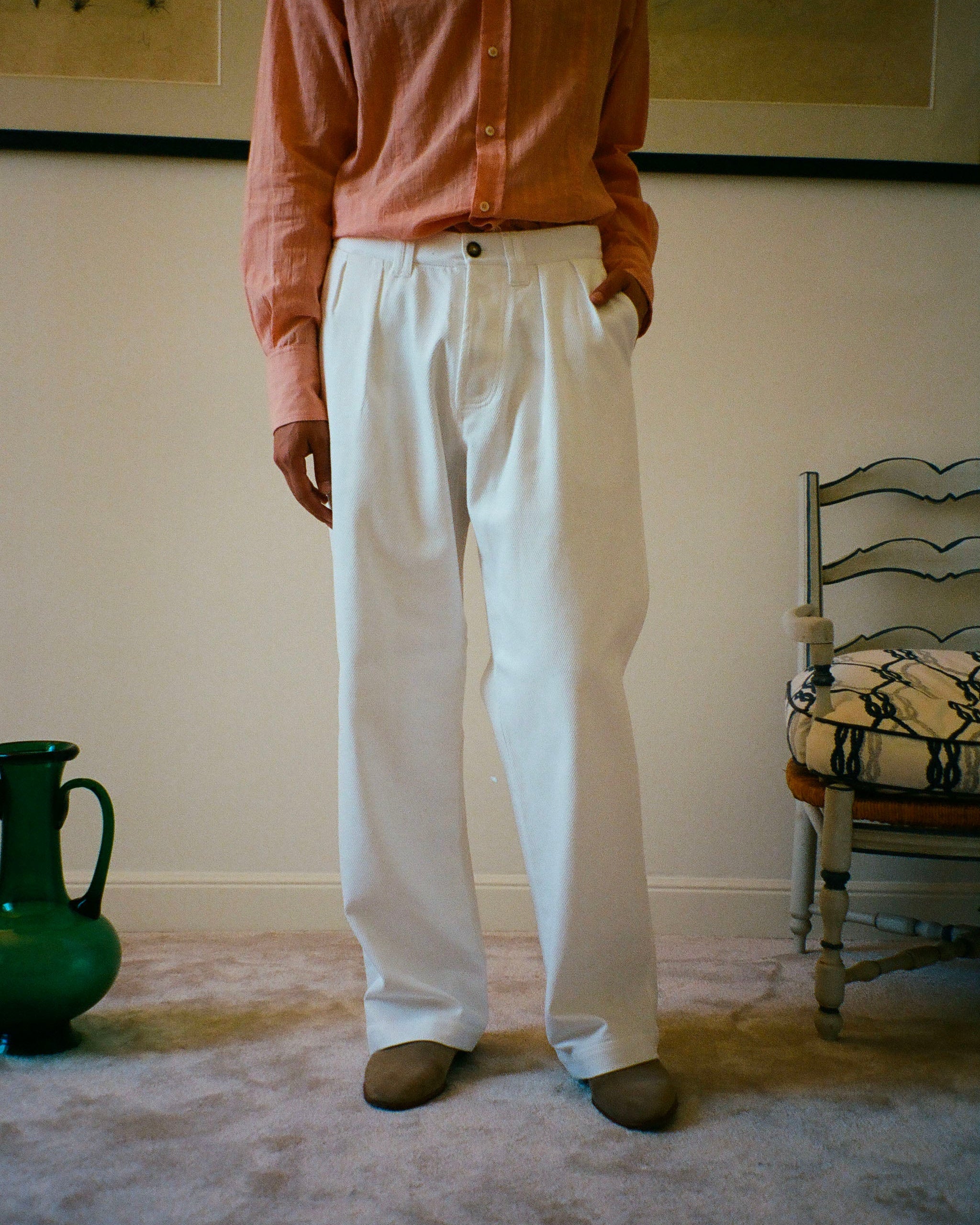 PANTALON WALTER SIWA WHITE
