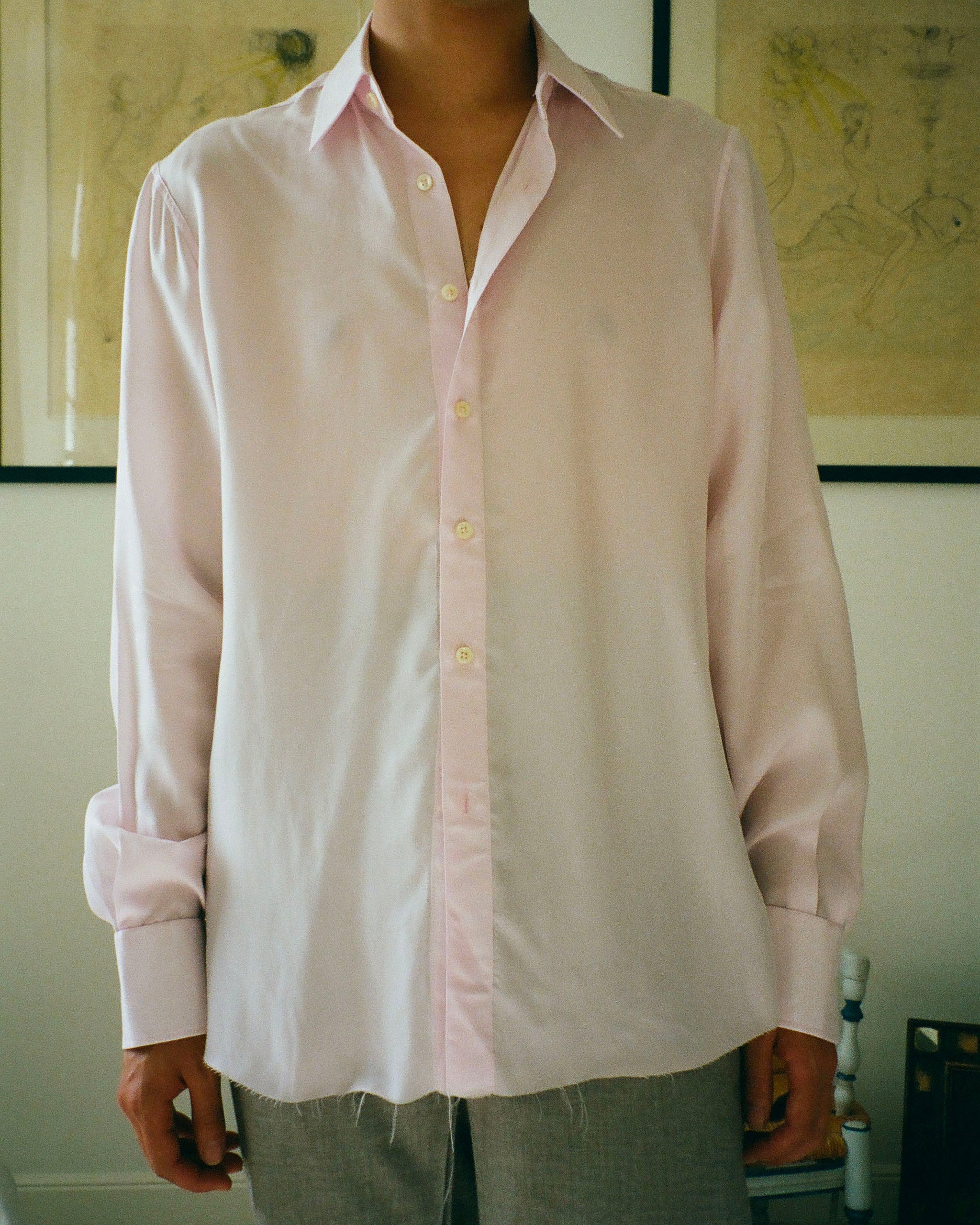 CHEMISE JOHN SOIRÉE ROSE