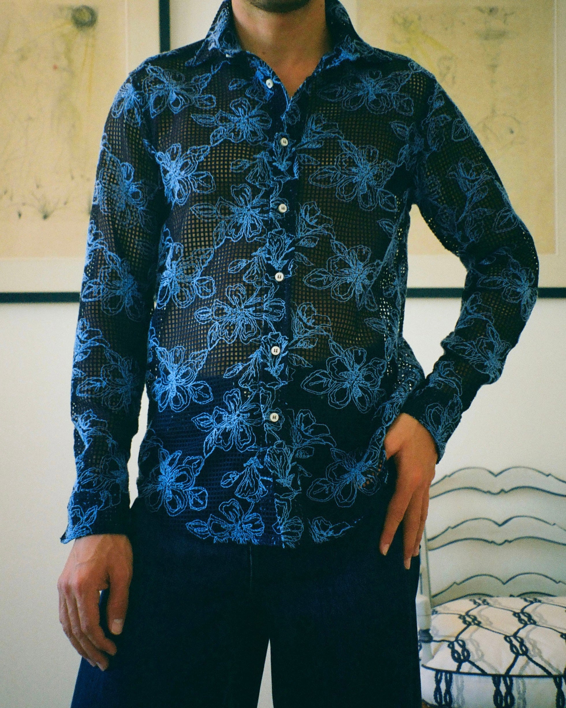 CHEMISE EREVAN - FLORALE