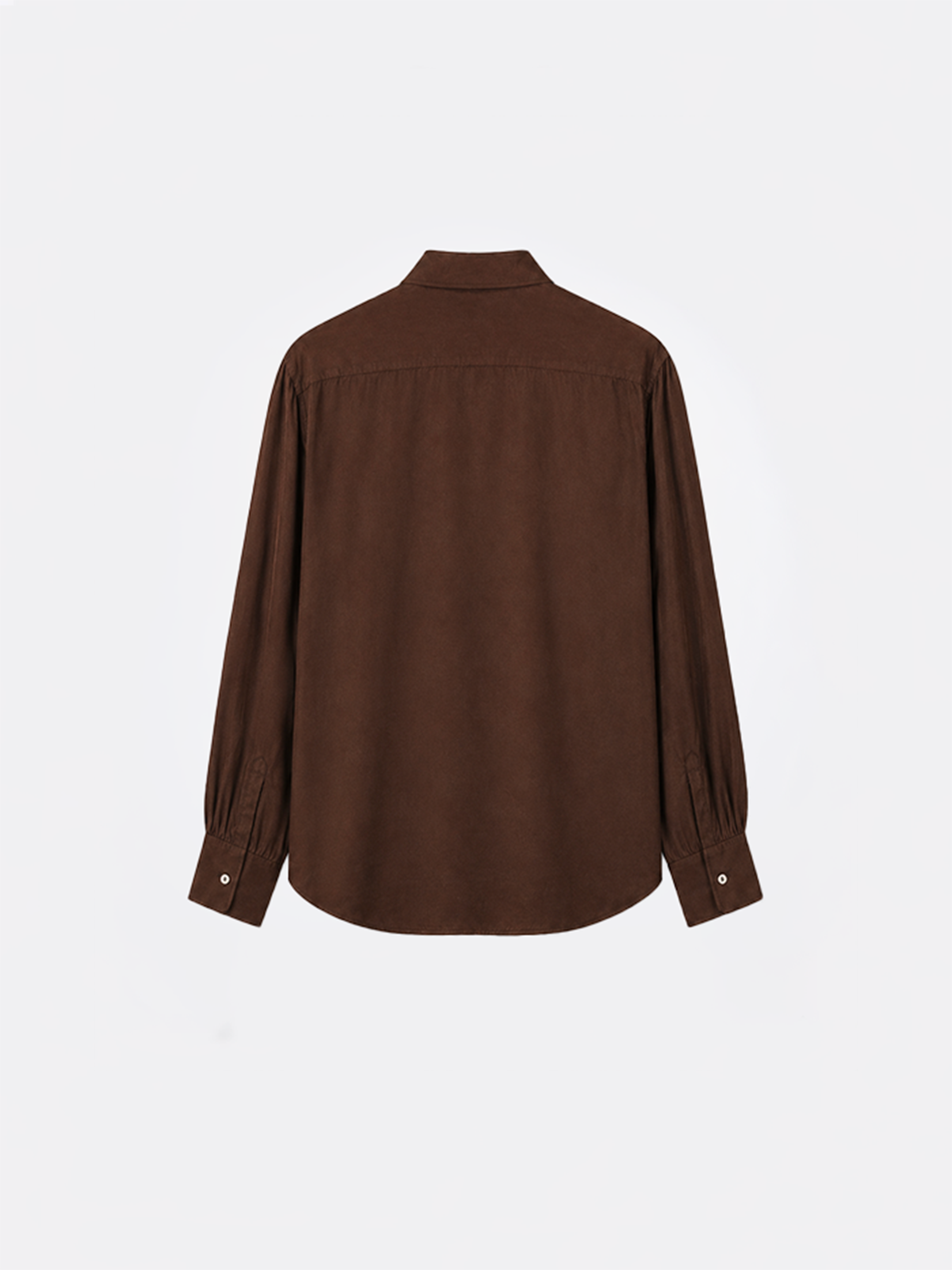 CHEMISE CAMARGUE - VISCOSE MARRON
