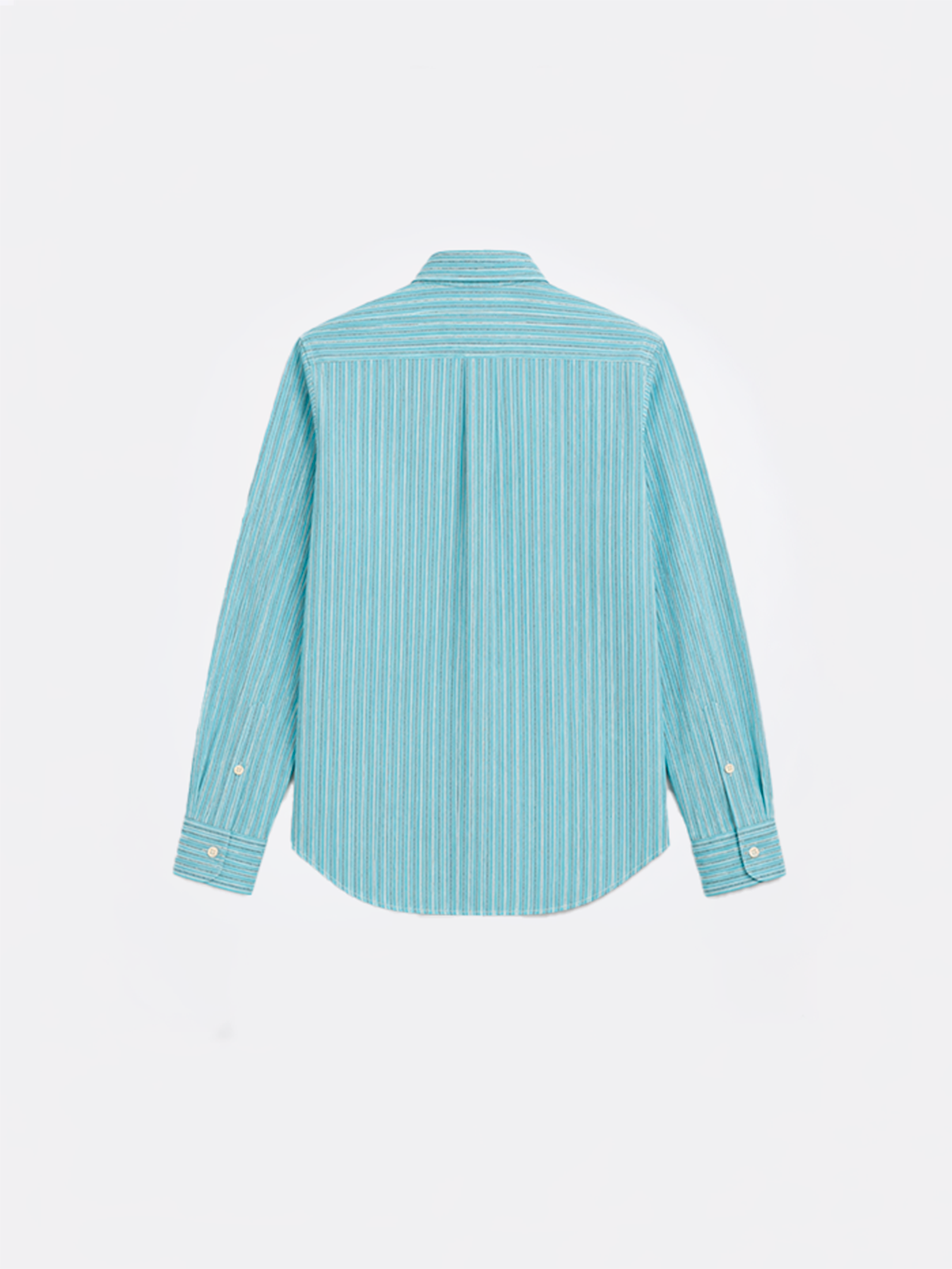 RUBY SHIRT - AQUA BLUE CHAMBRAY
