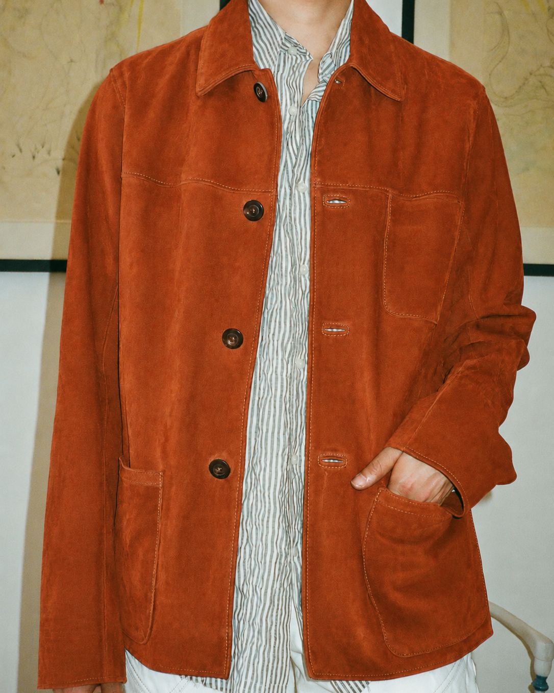 VESTE CAMARGUE NUBUCK COTTO
