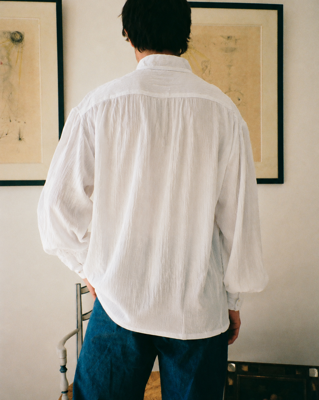 CHEMISE SIGNAC PLEATS