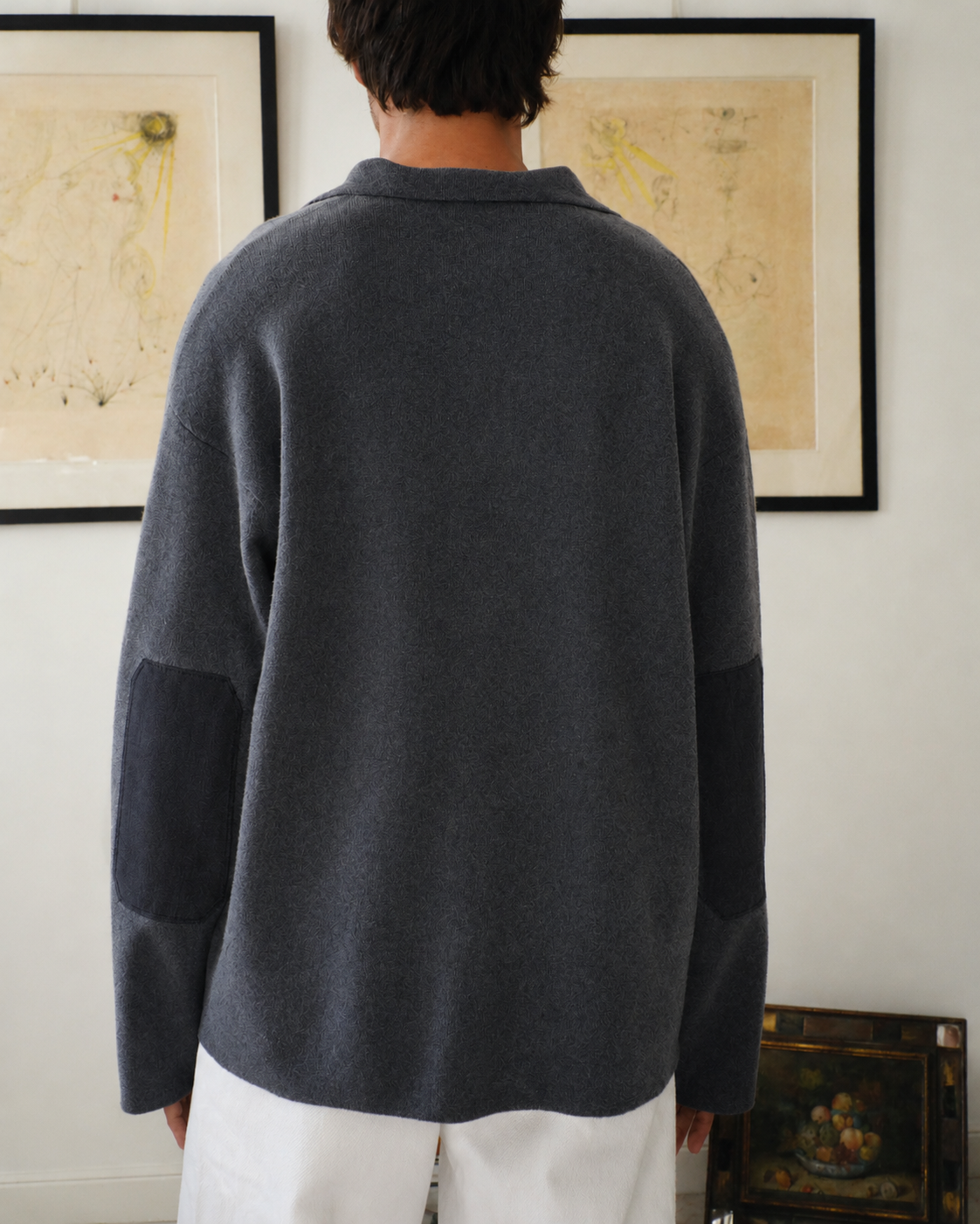 VAREUSE MERINOS GRIS