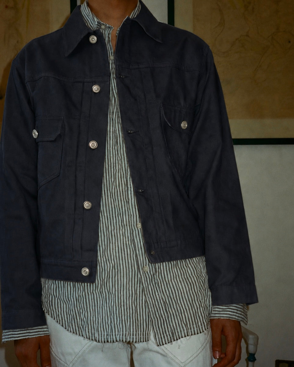 VESTE ALAIN RIBSTOP NAVY