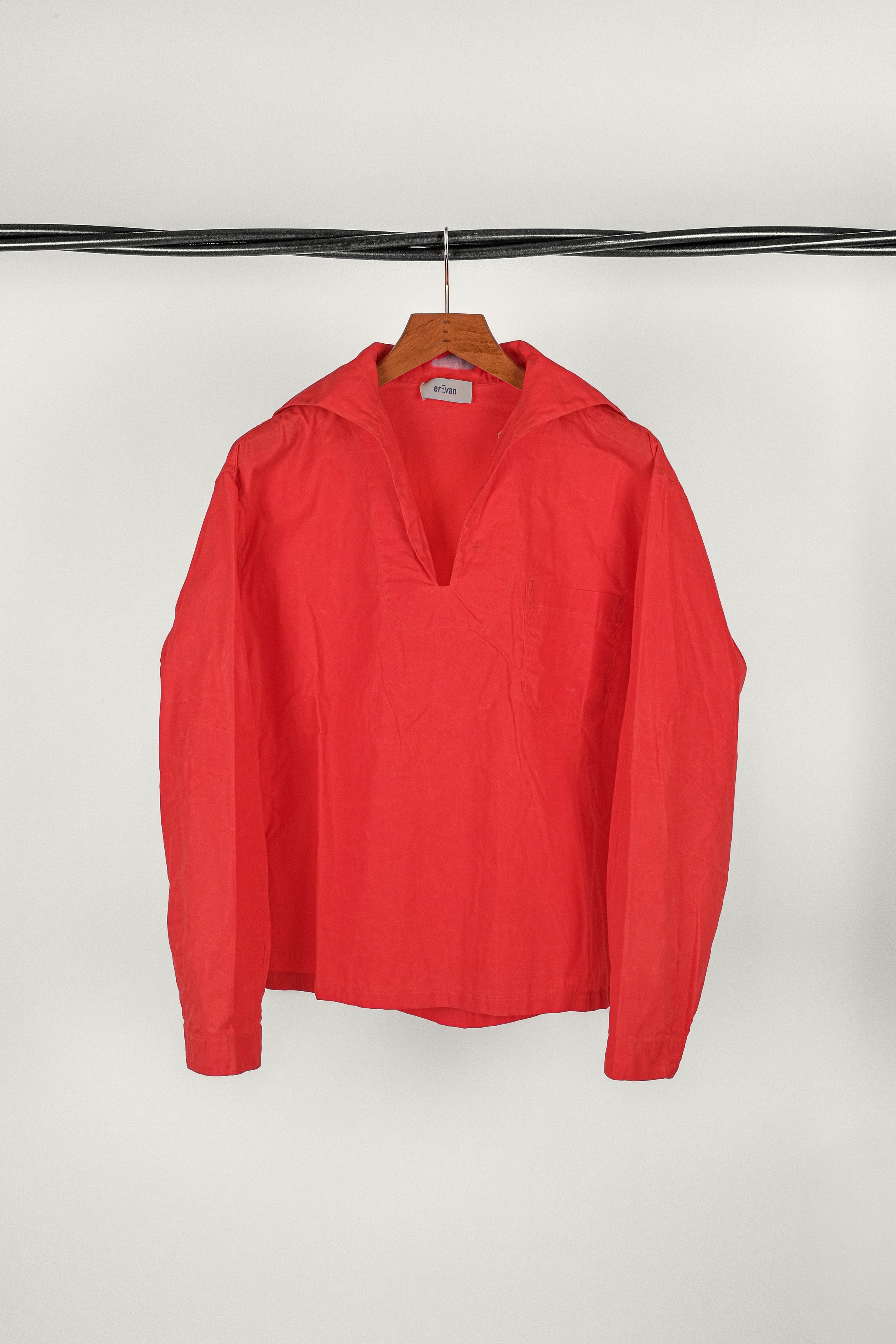 US SMOCK - RED WAX