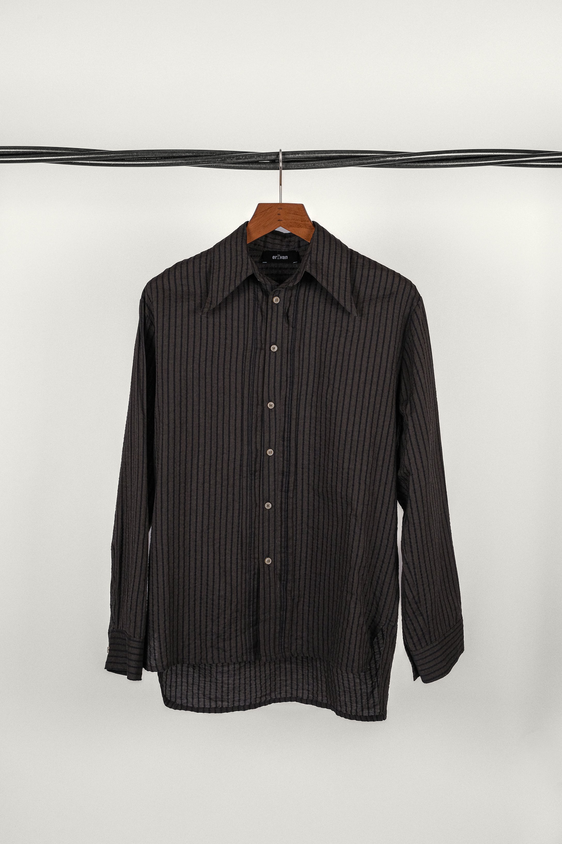 CHEMISE CAMARAT - RAYURES NOIRES
