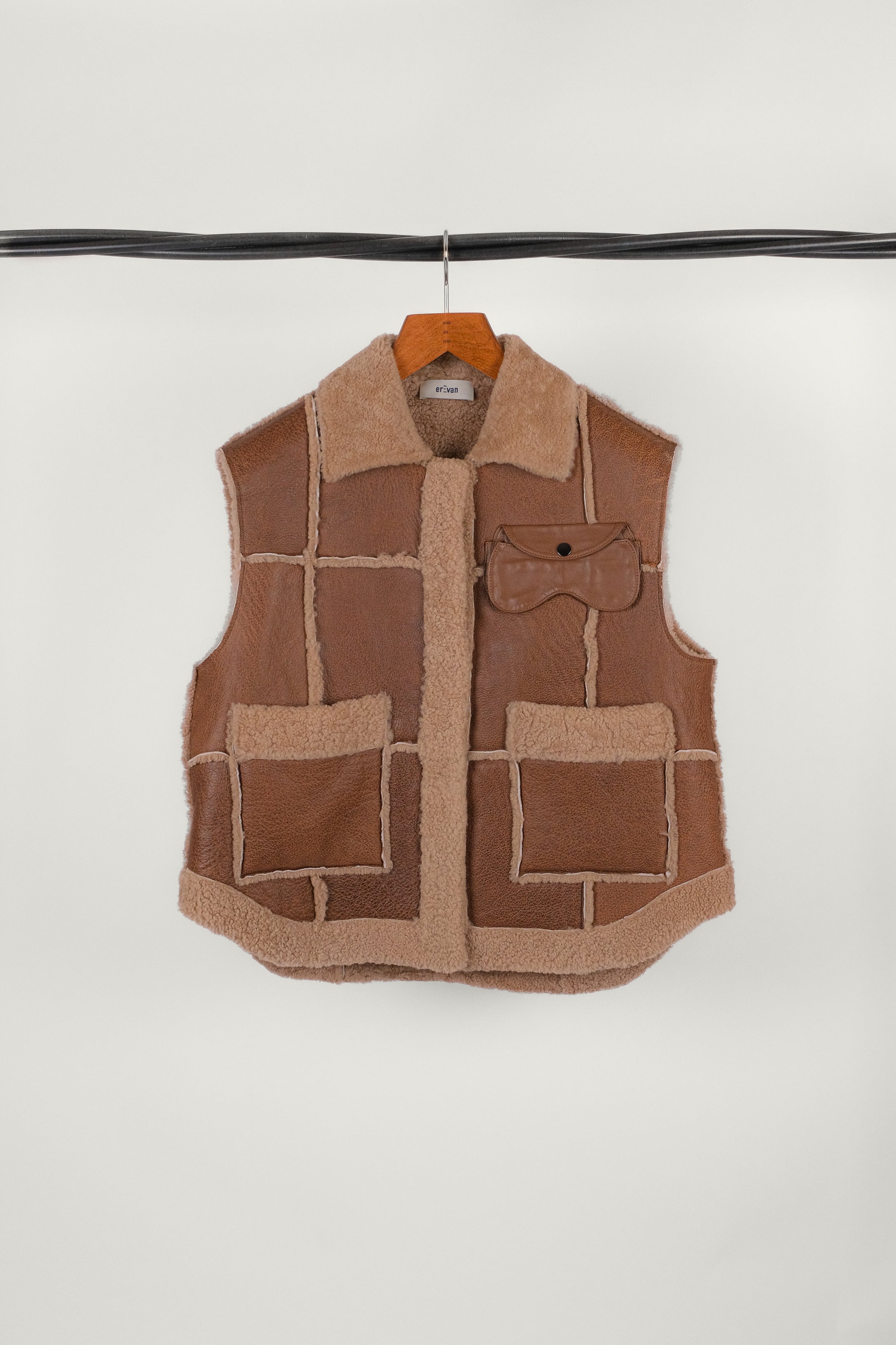 VESTE FUJI - PEAU LAINÉE