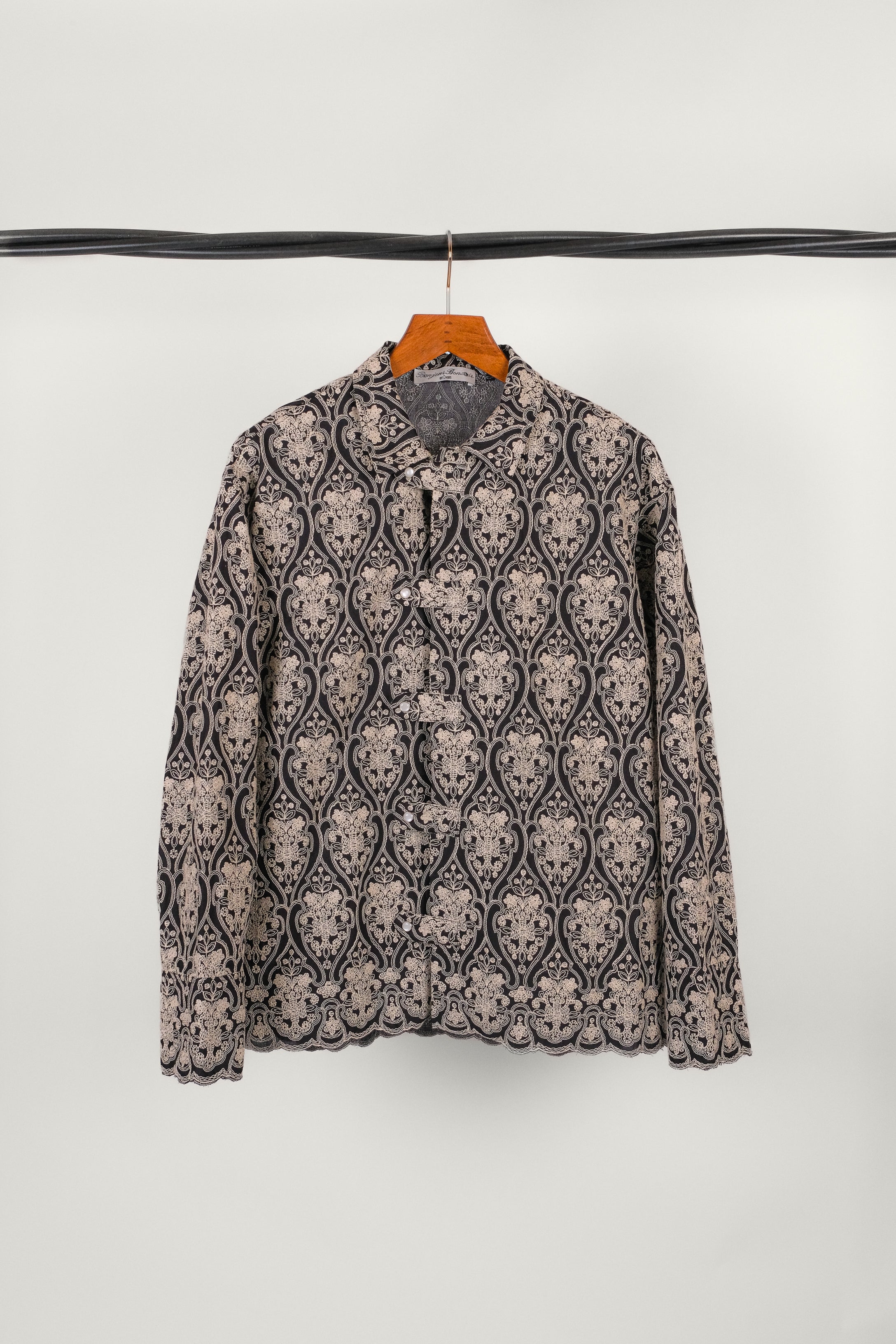 EMBROIDERED OFFICER OVERSHIRT