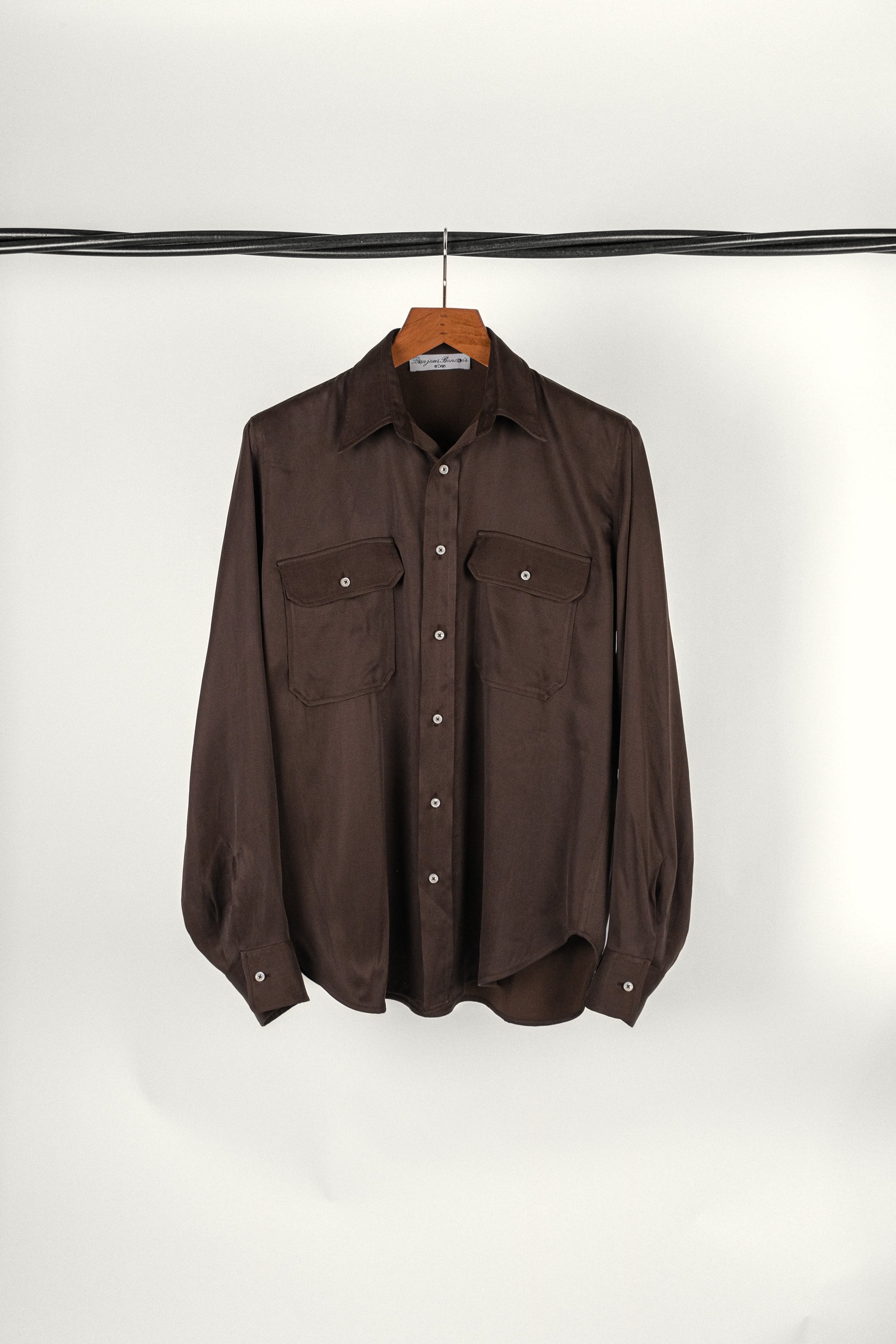 CHEMISE CAMARGUE SOIRÉE MARRON