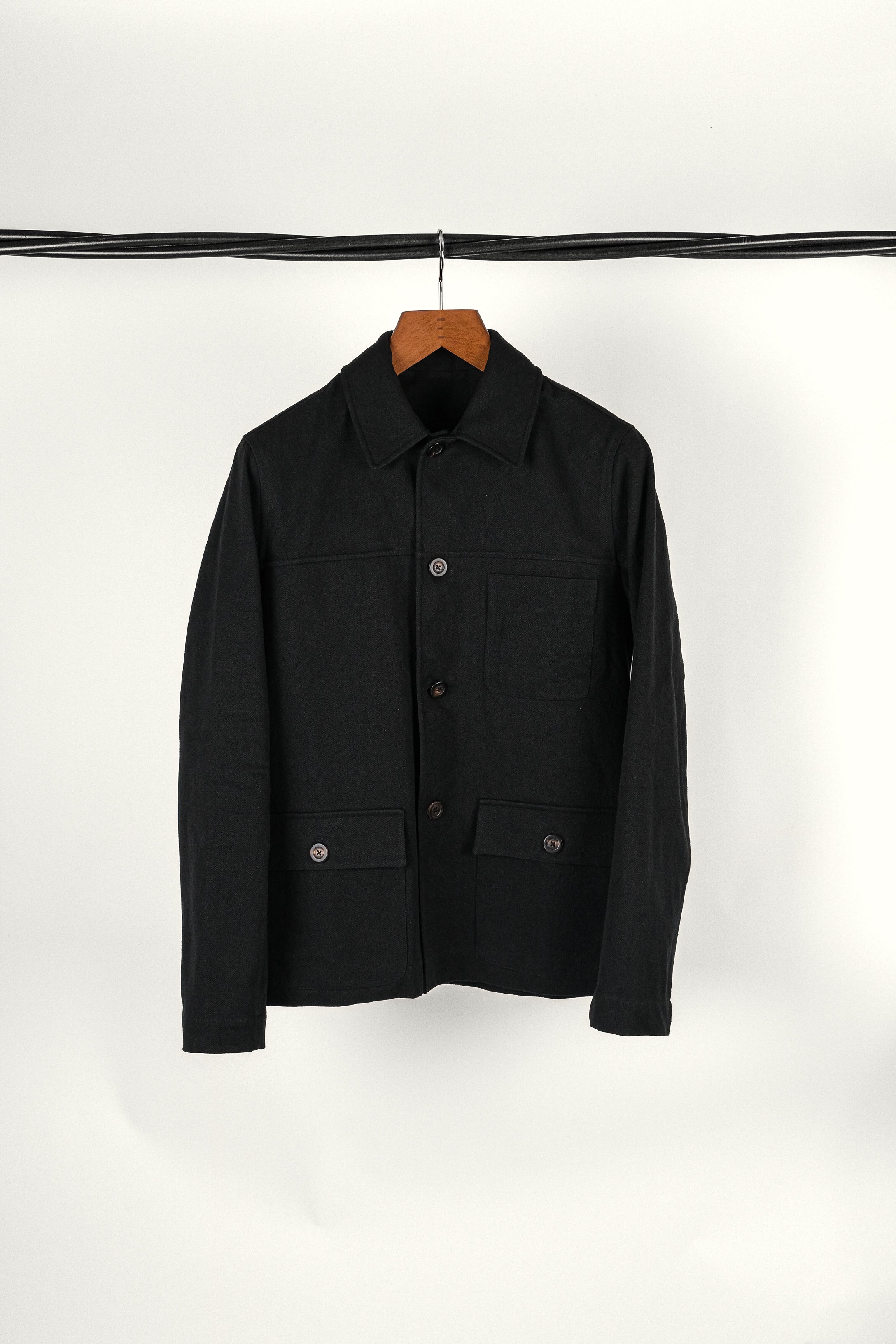 VESTE CAMARGUE D'ETE TWILL NOIR