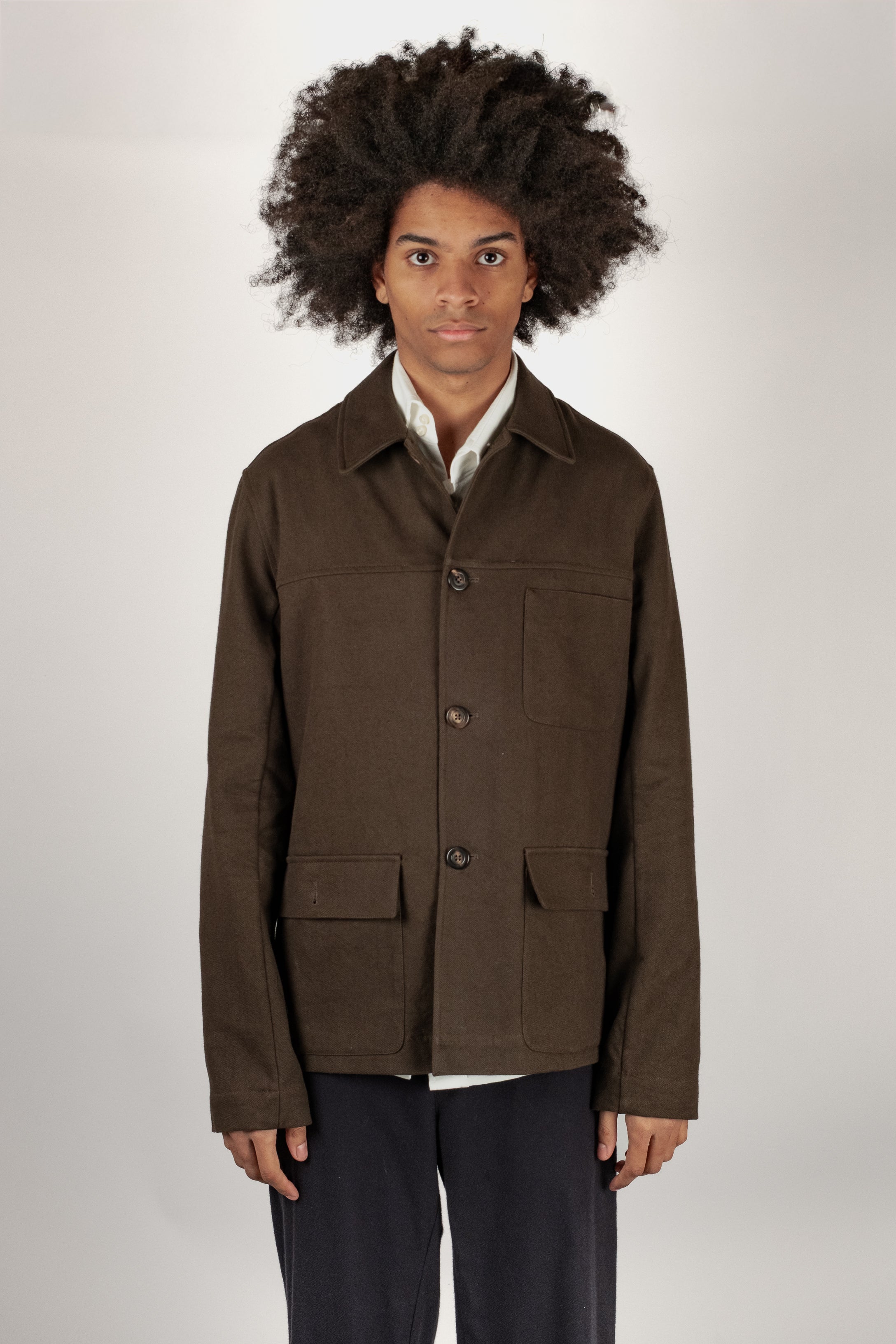 VESTE CAMARGUE D'ÉTÉ TWILL MARRON