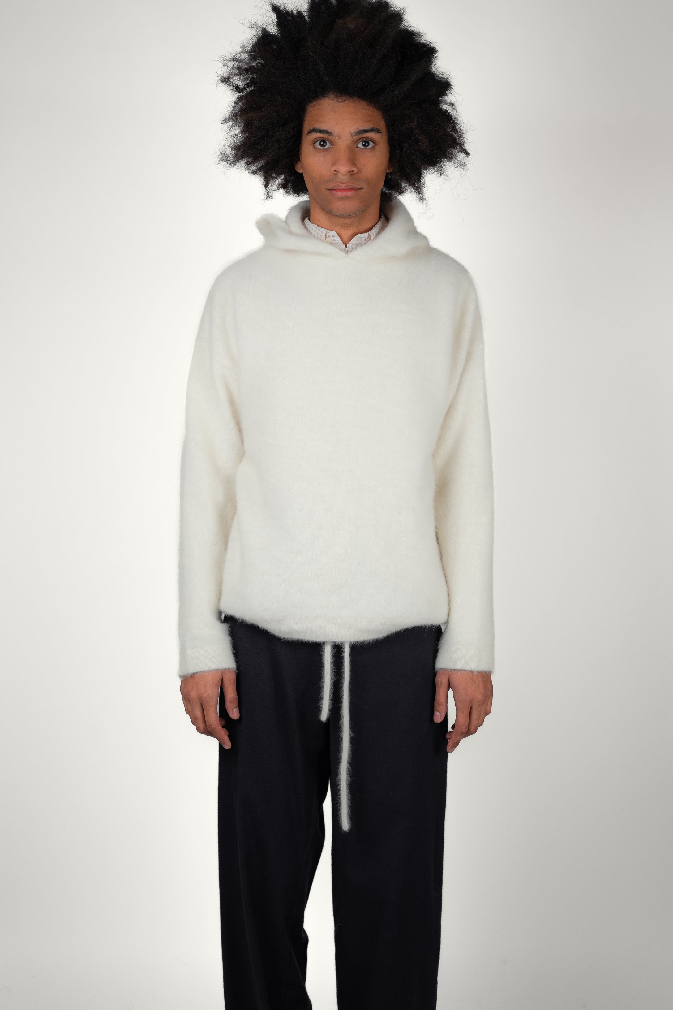 HOODIE FUJI BLANC