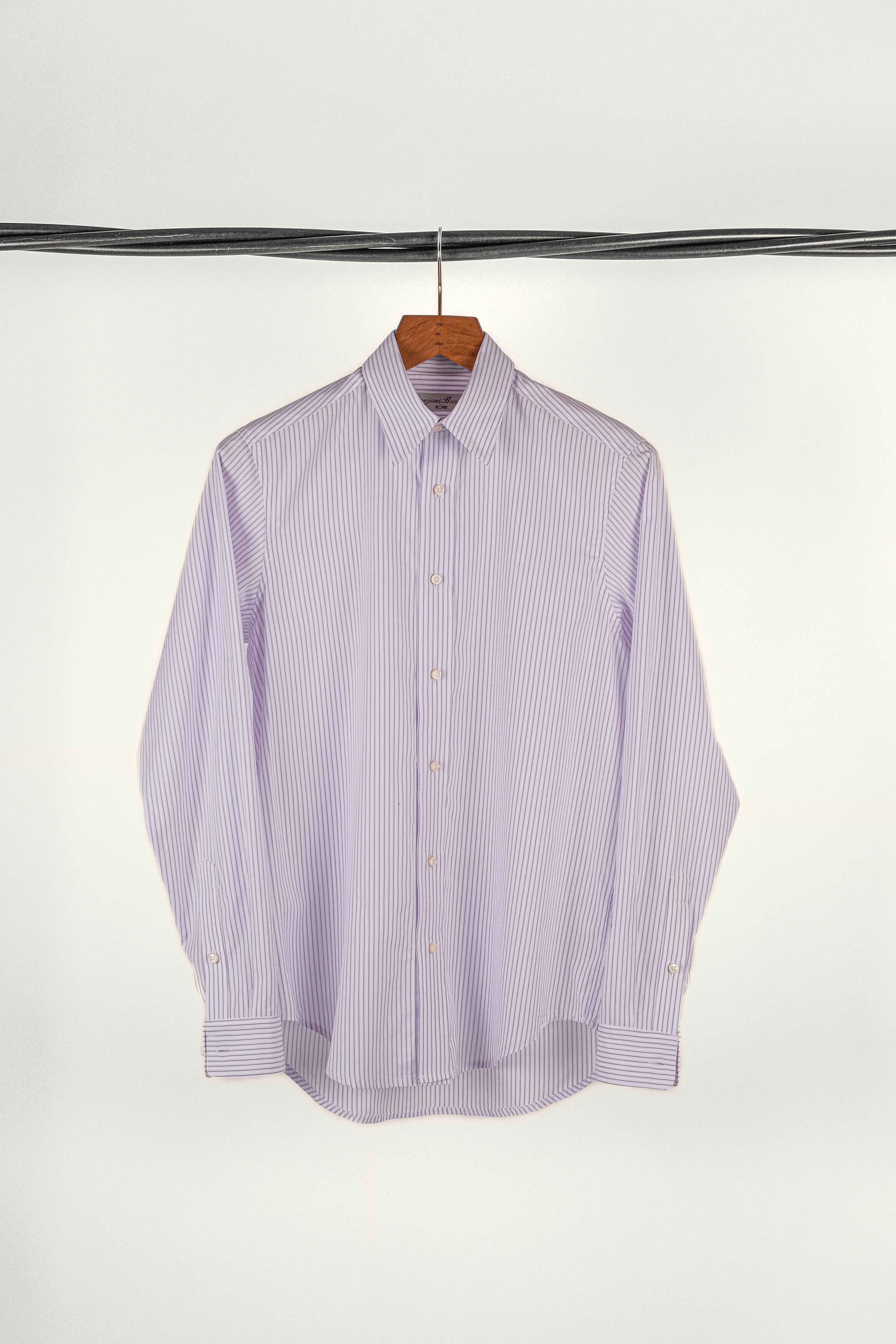 CHEMISE EREVAN OXFORD • STRIPE PURPLE | Chemise pour homme Erevan