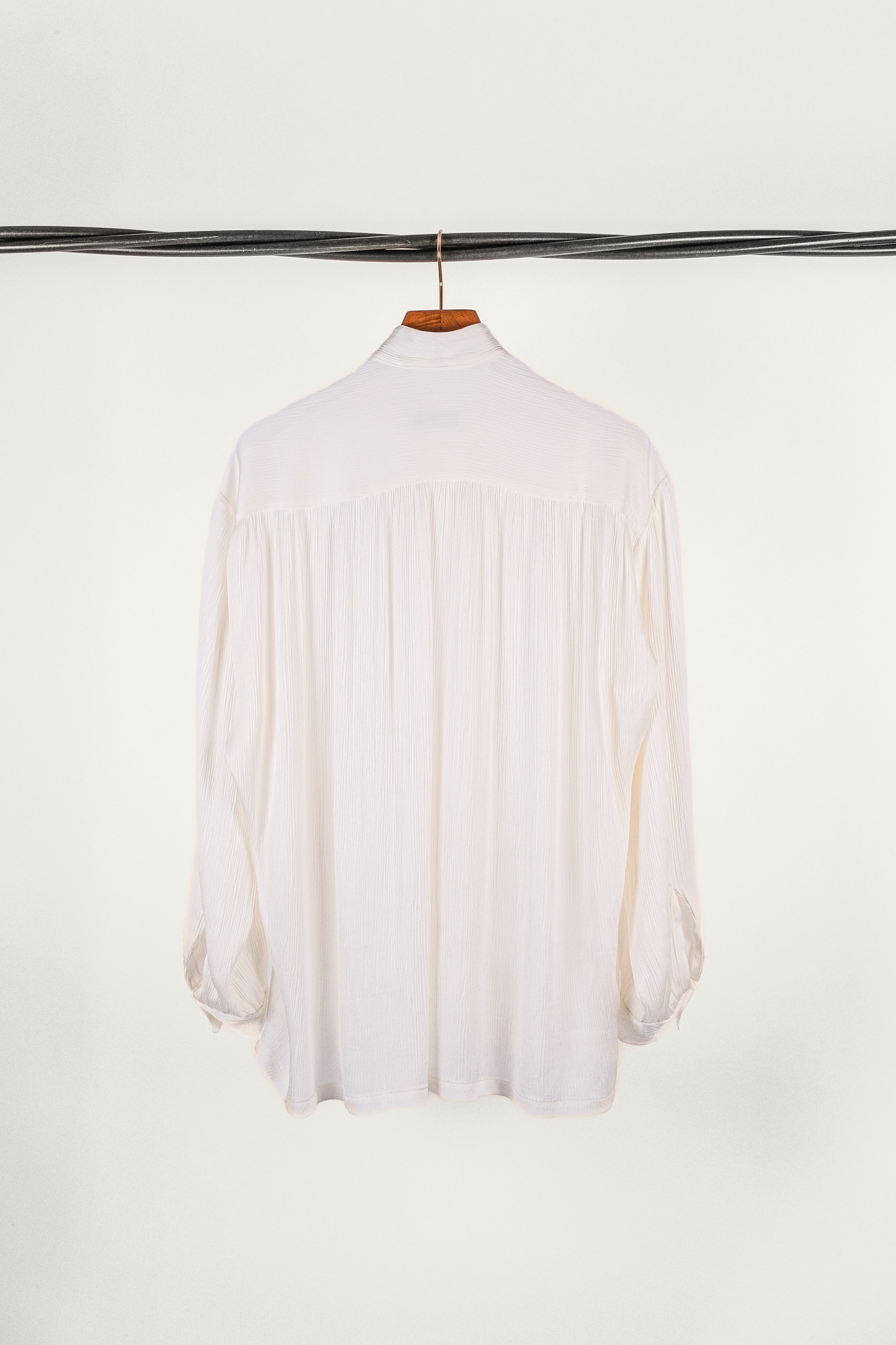 CHEMISE SIGNAC • PLISSÉE BLANC | Chemise pour homme Erevan