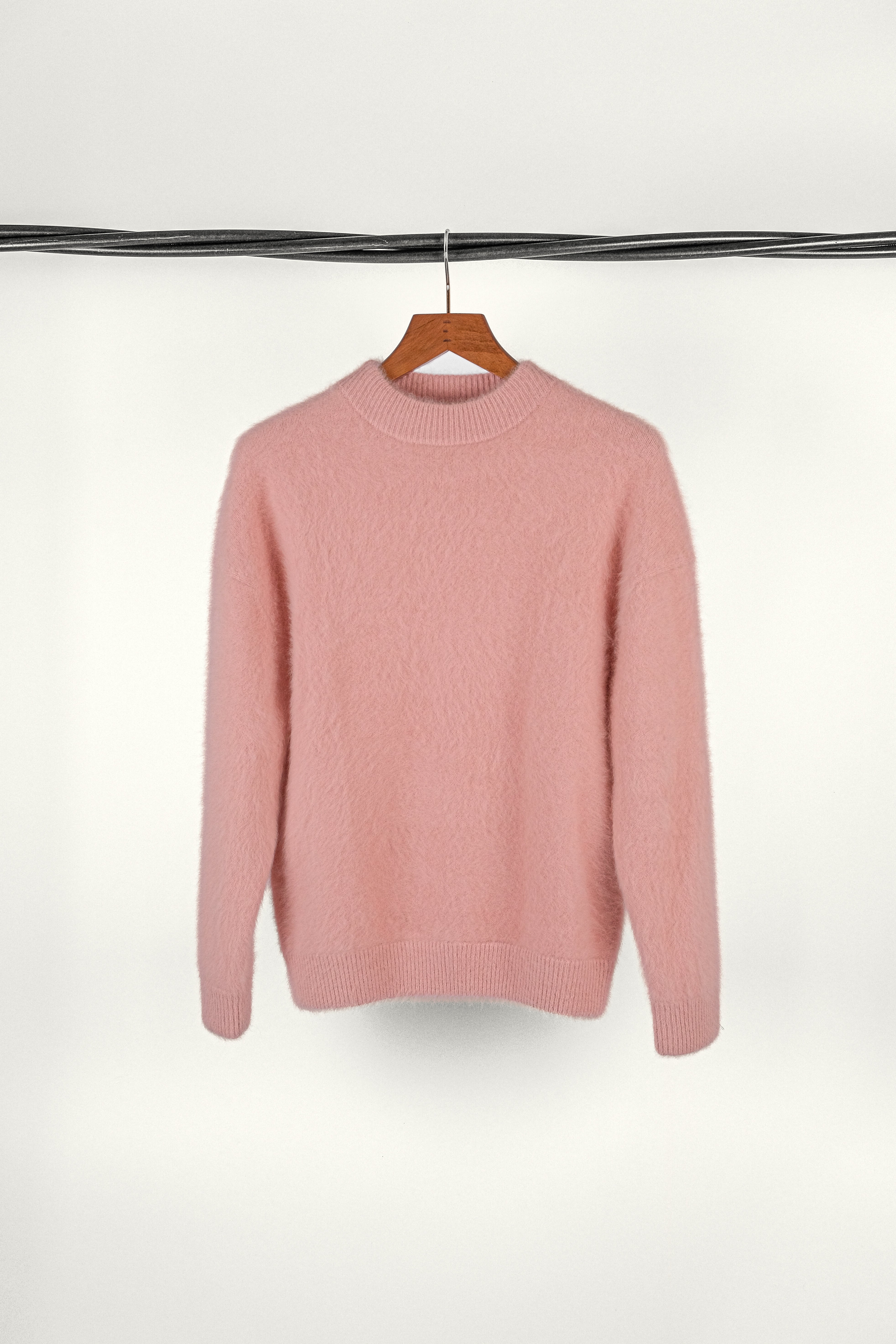 CREWNECK FOX • CASHMERE ROSE | Crewneck pour homme Erevan