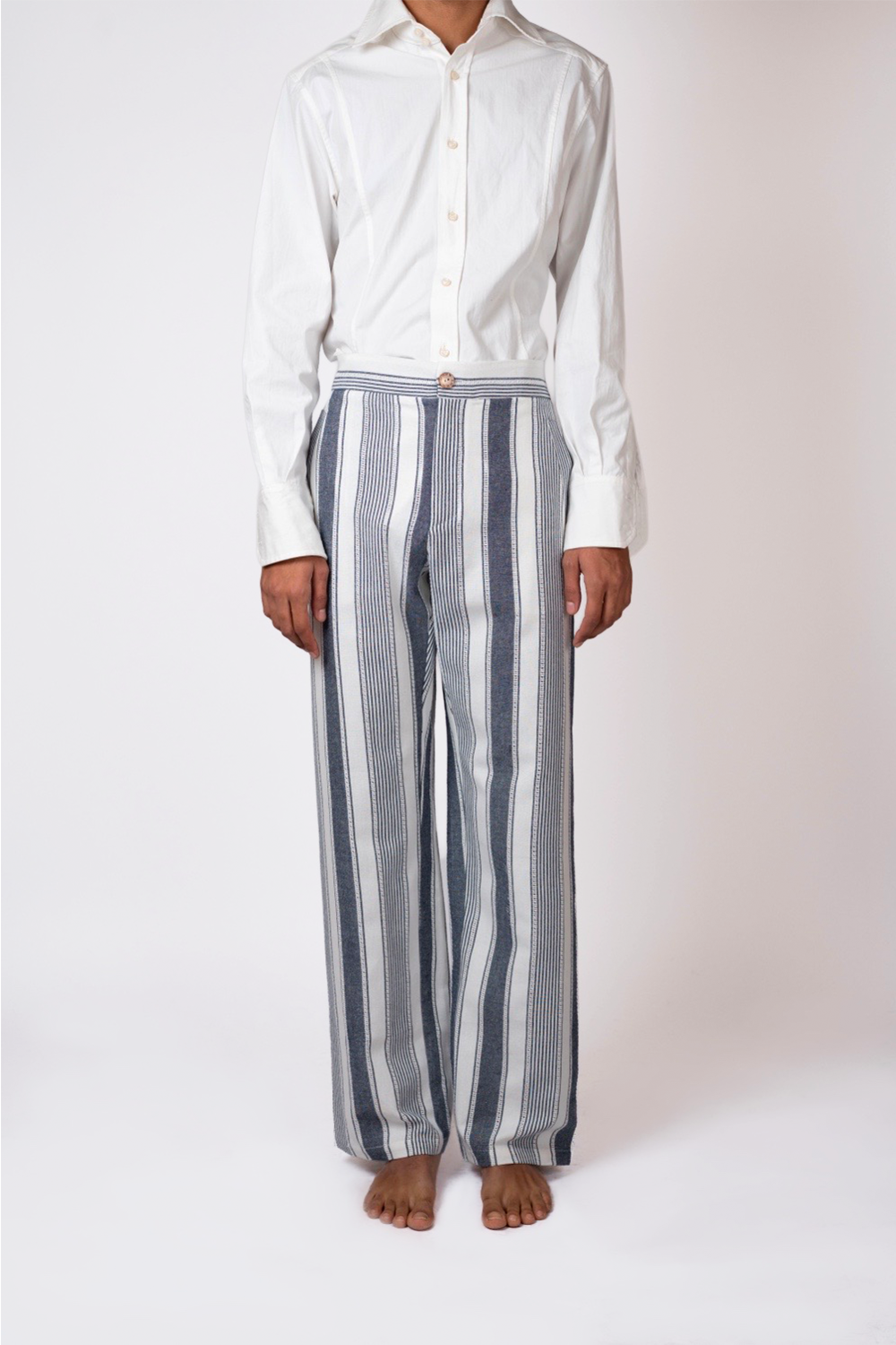 PANTALON CAPON • JACQUARD BLEU | Pantalon pour homme Erevan