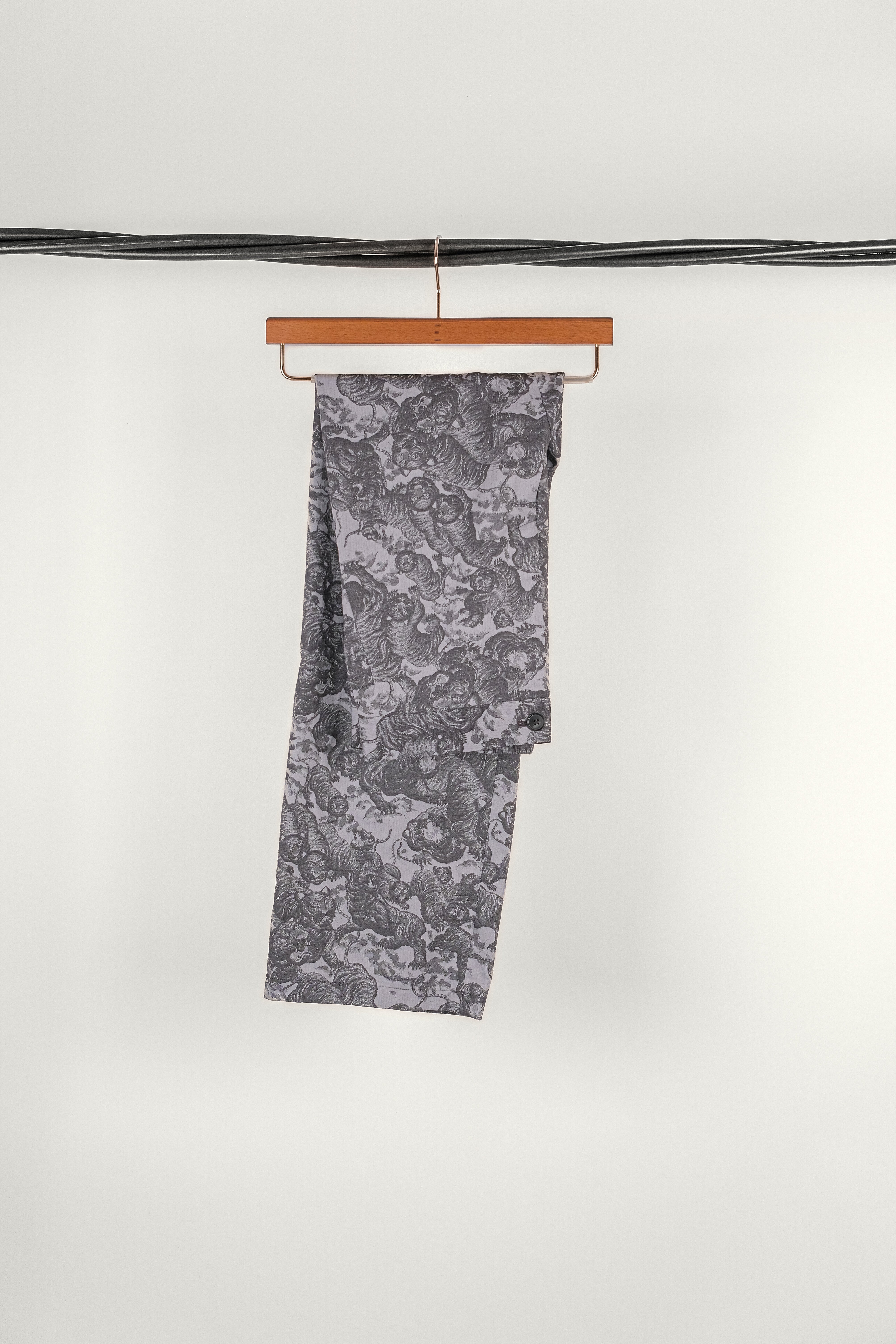 PANTALON • TIGRE NOIR & BLANC | Pantalon pour homme Erevan