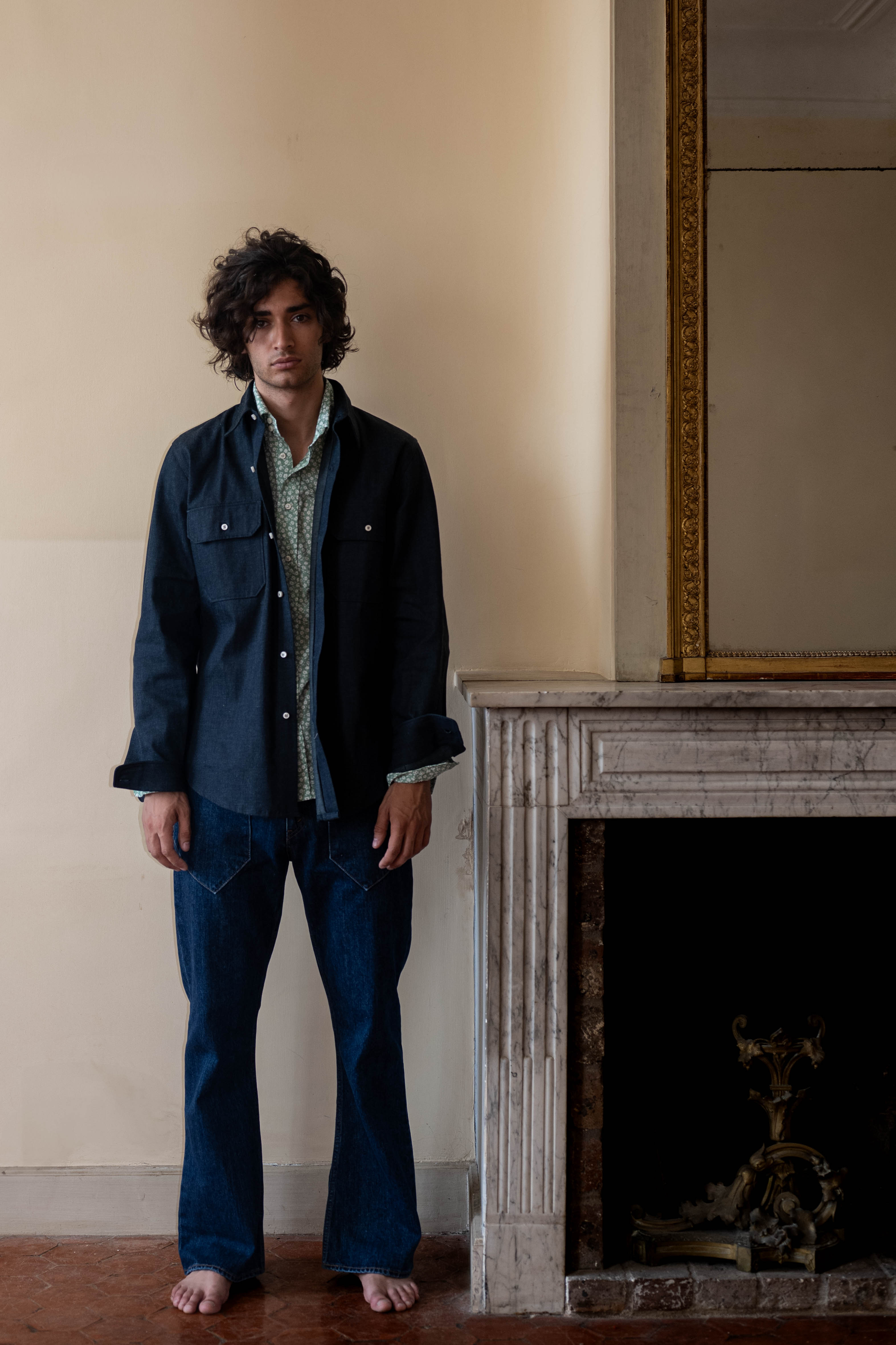 CHEMISE CAMARGUE DENIM SELVEDGE