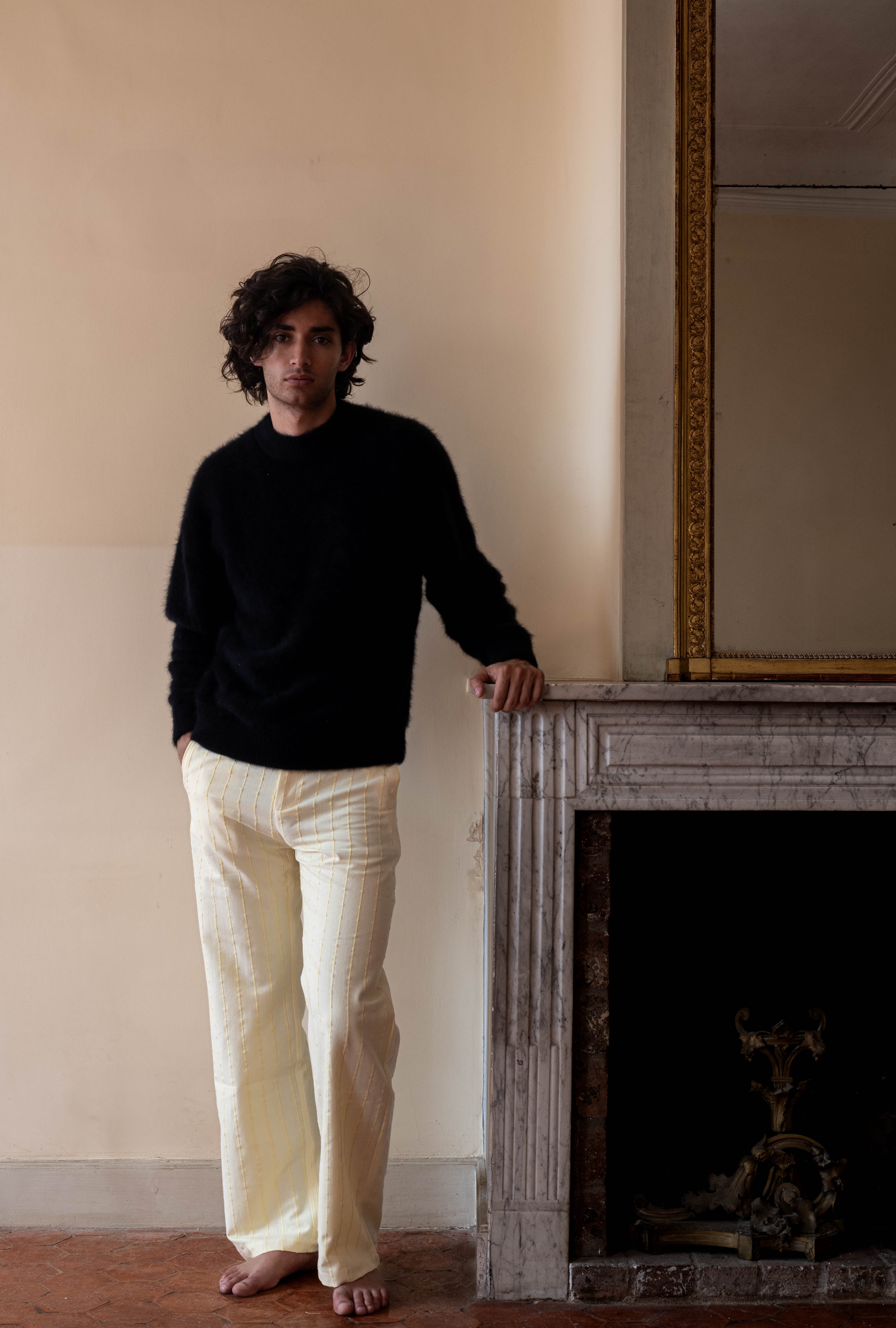CAPON TROUSERS - CREAM