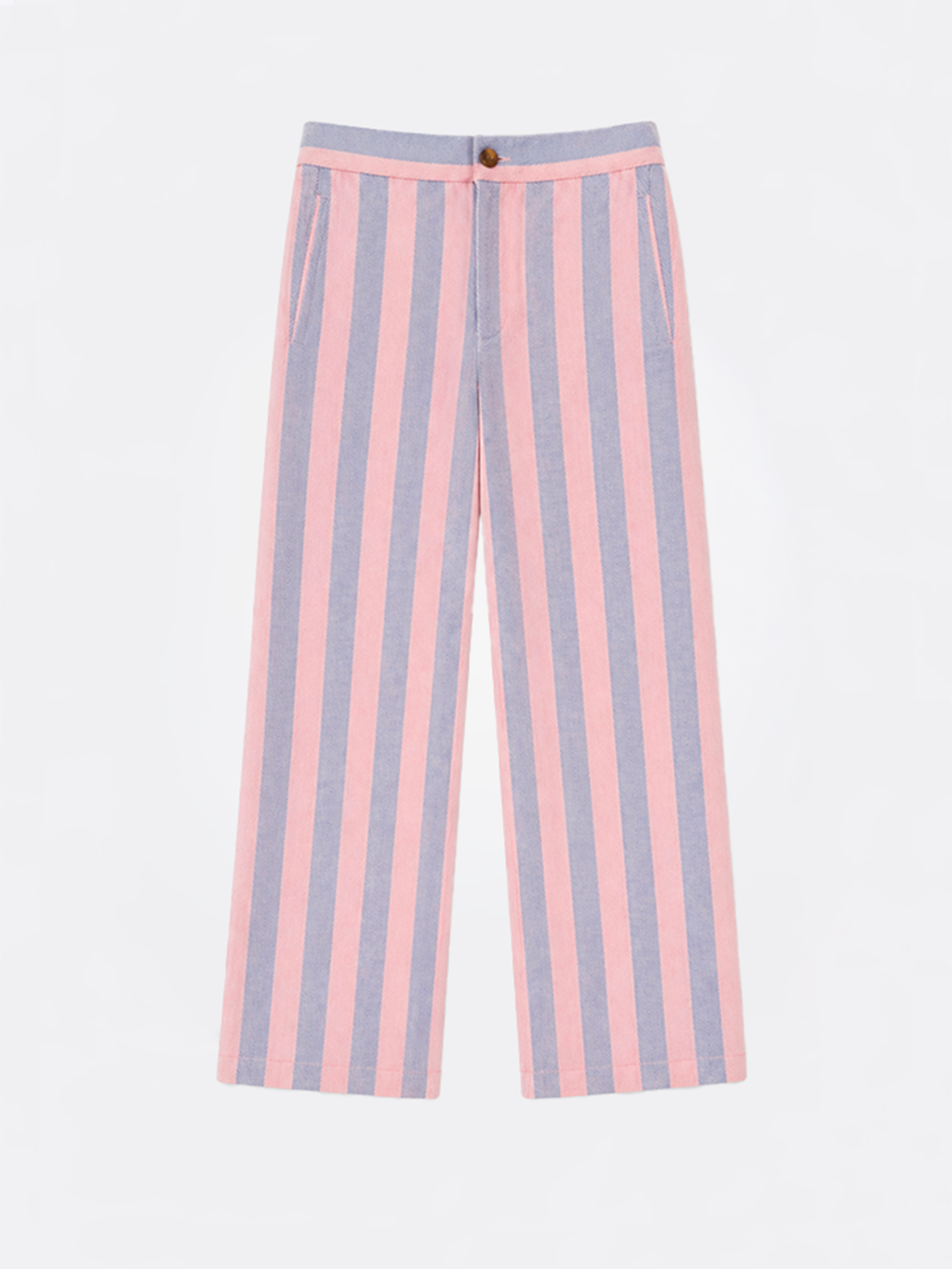 PANTS CAPON DOBBY NAVY PINK