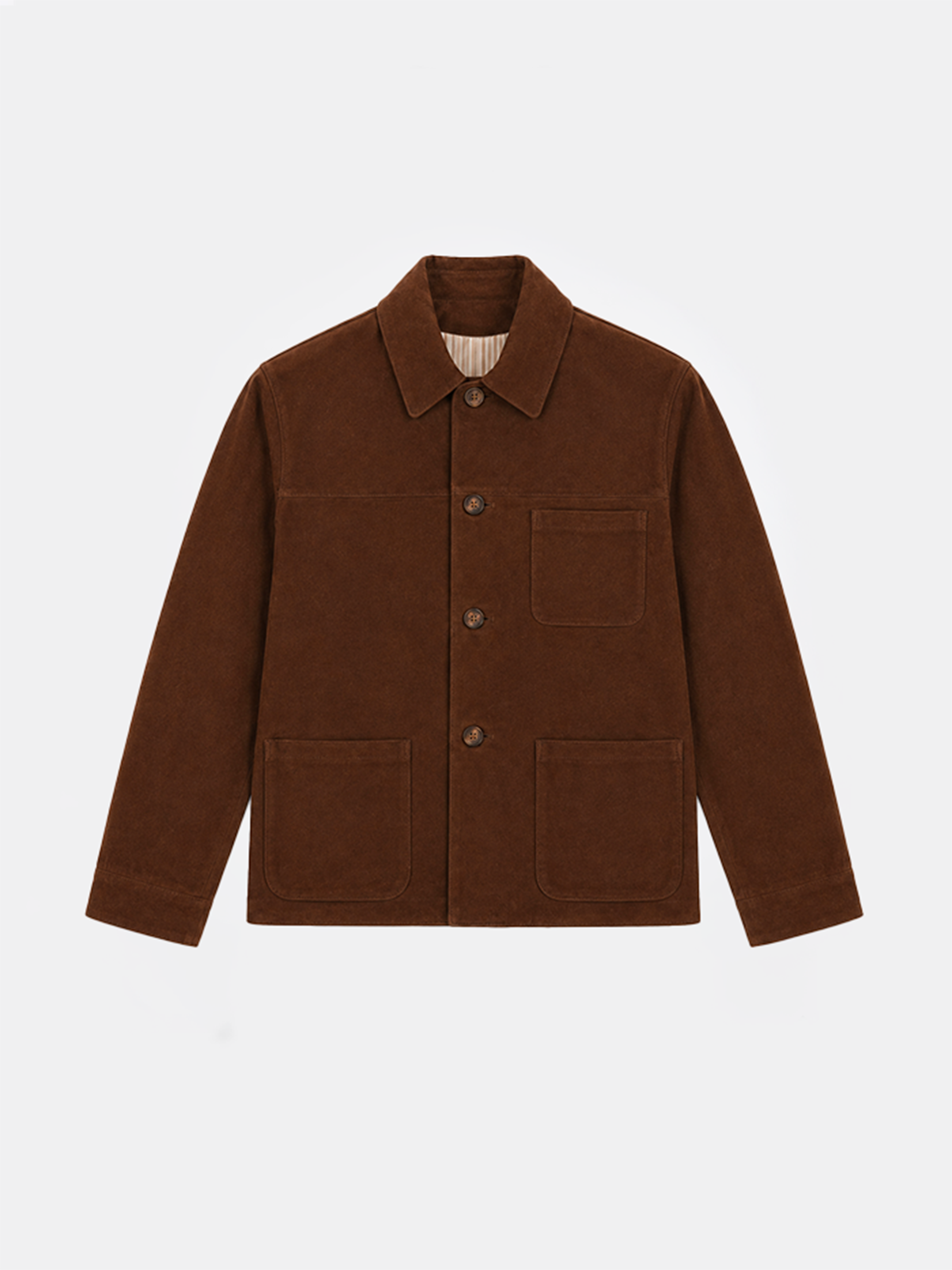 VESTE CAMARGUE NUBUCK CASTANO
