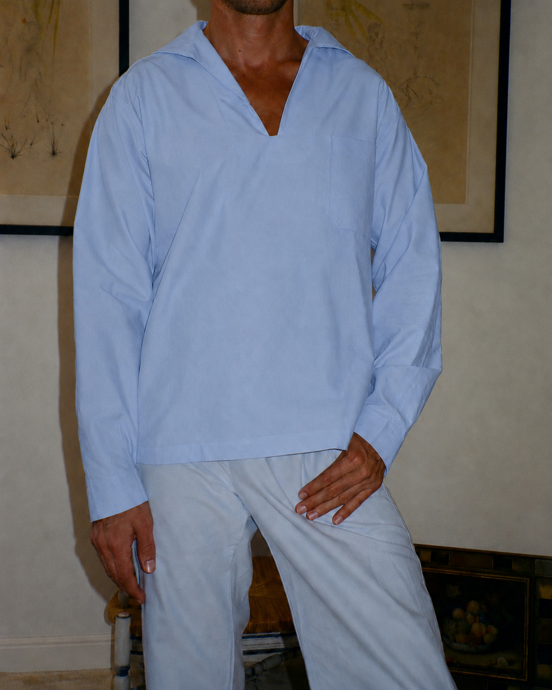 US SMOCK - OXFORD