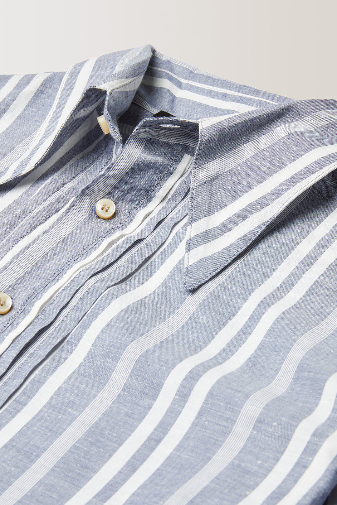 Chemise Camarat • Rayure indigo | Chemise pour homme Erevan