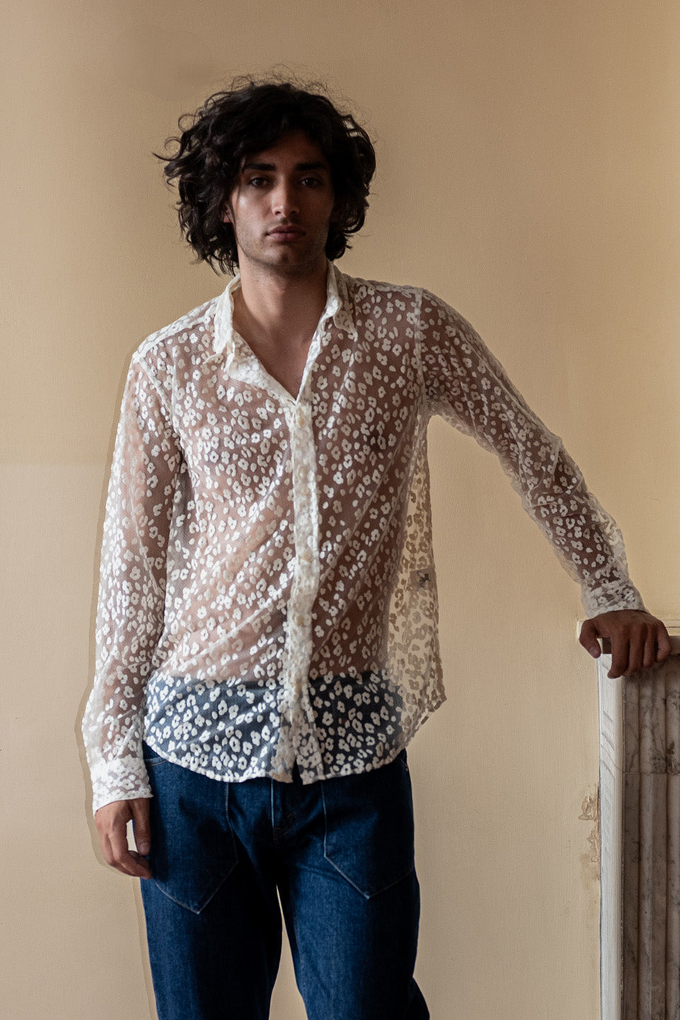CHEMISE EREVAN - BOUGAINVILLE