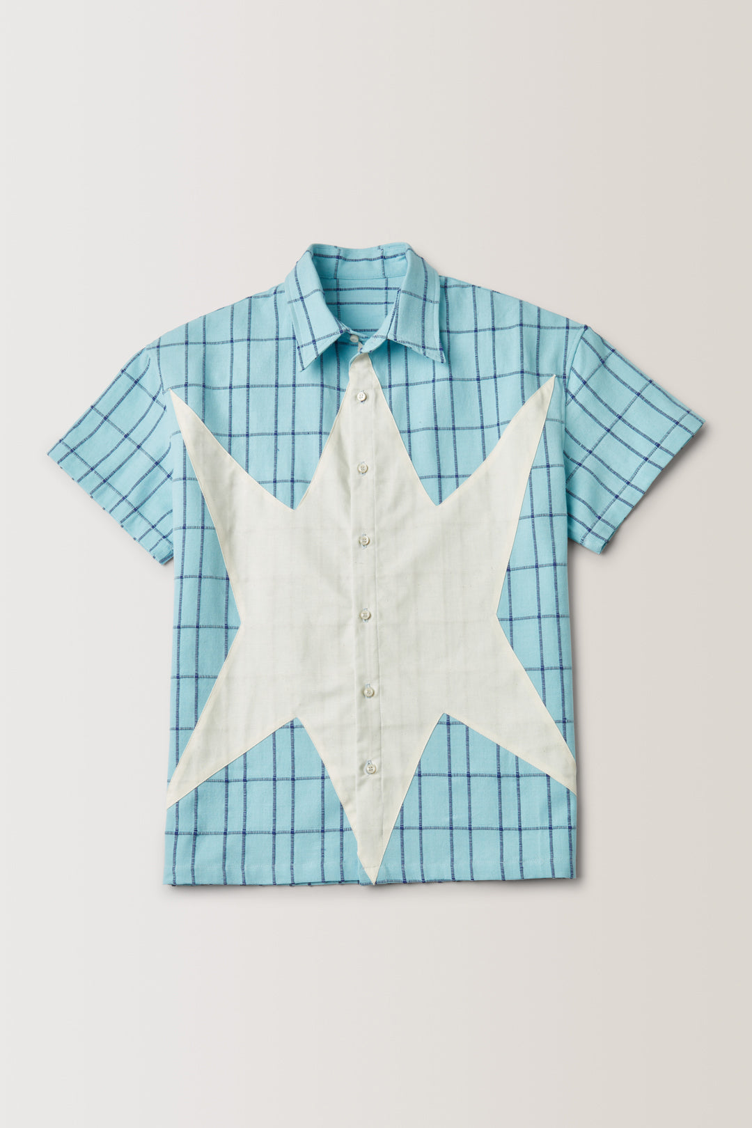 Chemise Etoile • Tartan Azur | Chemise pour homme Erevan