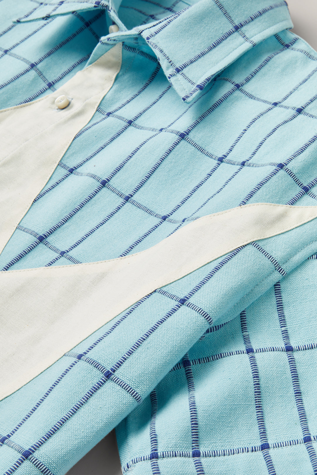 Chemise Etoile • Tartan Azur | Chemise pour homme Erevan