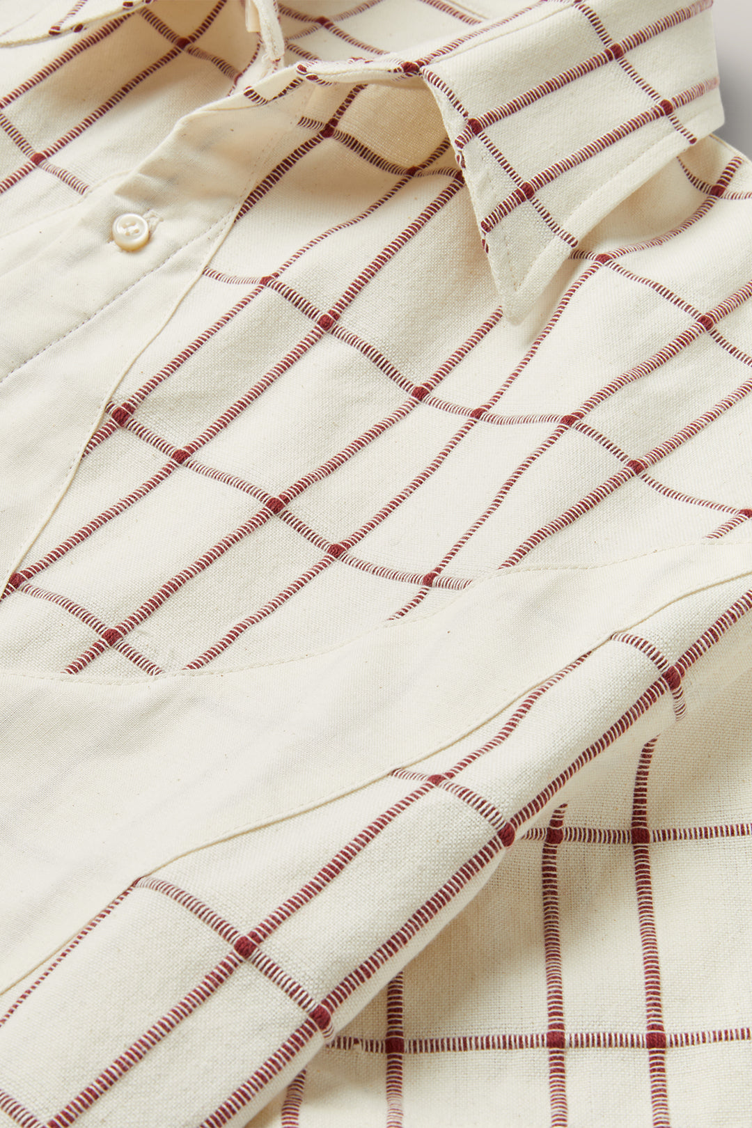 Chemise Etoile • Tartan Crème | Chemise pour homme Erevan