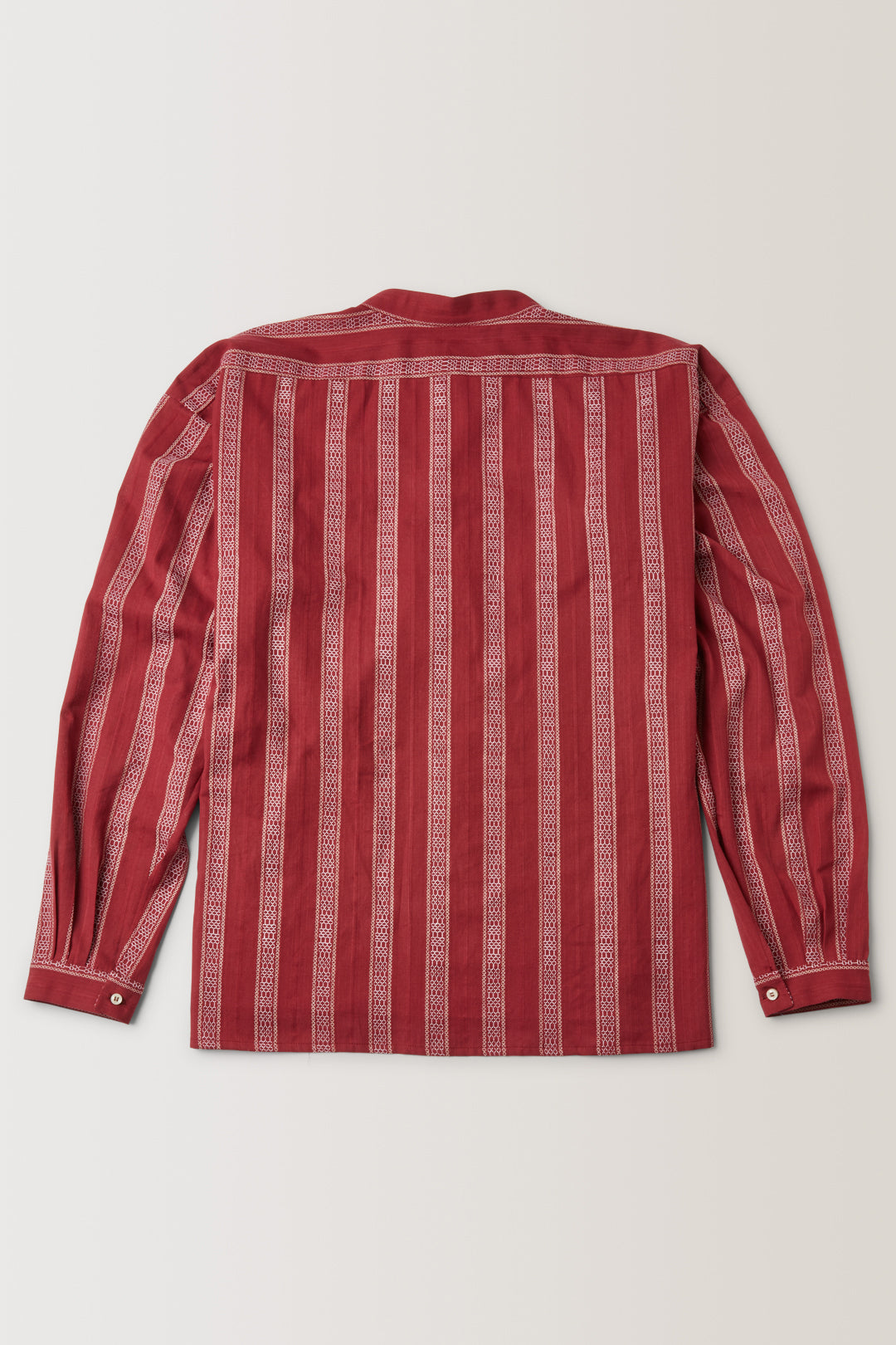 CHEMISE LICES - RAYURE BORDEAUX