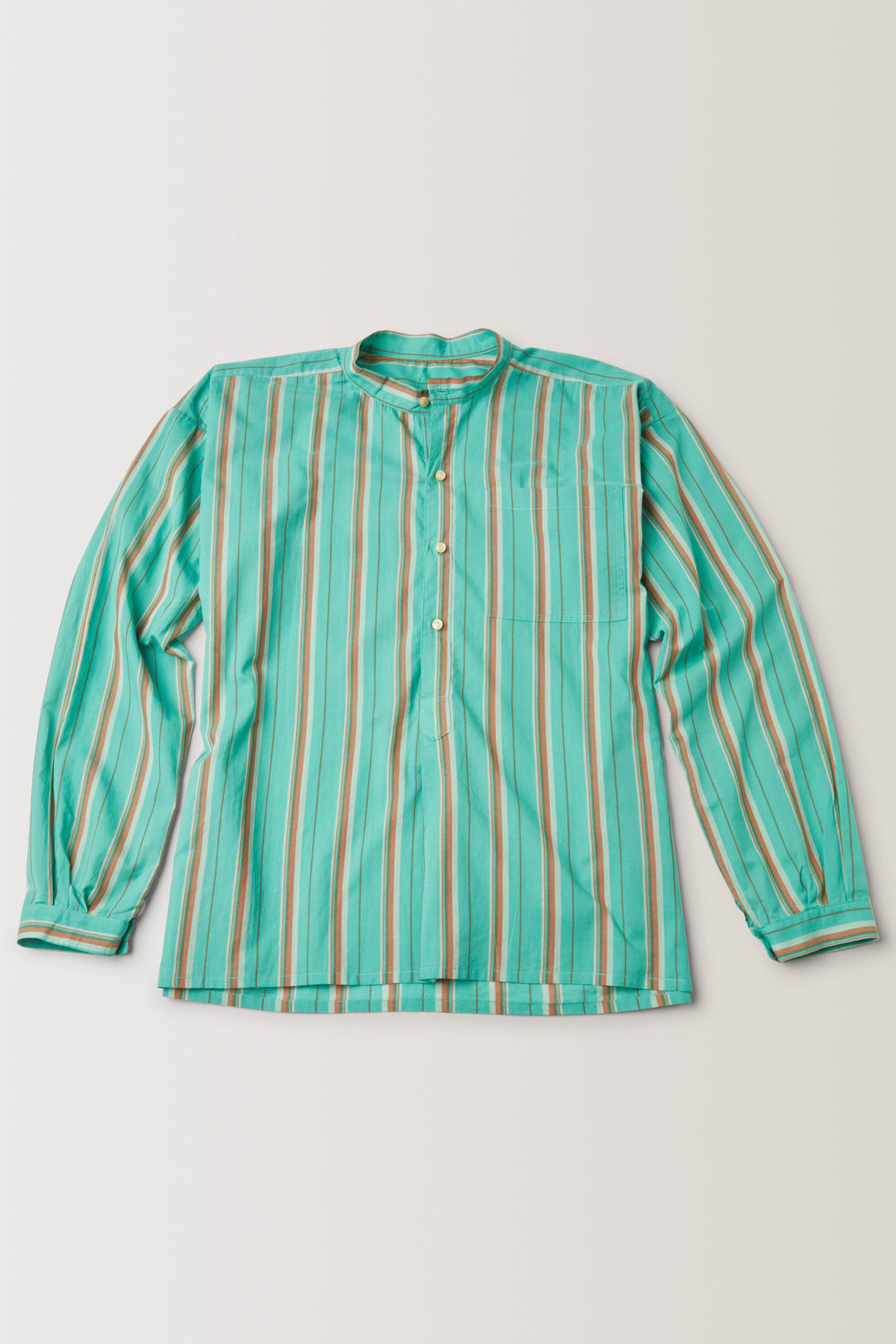 Chemise Lices • Rayure turquoise | Chemise pour homme Erevan
