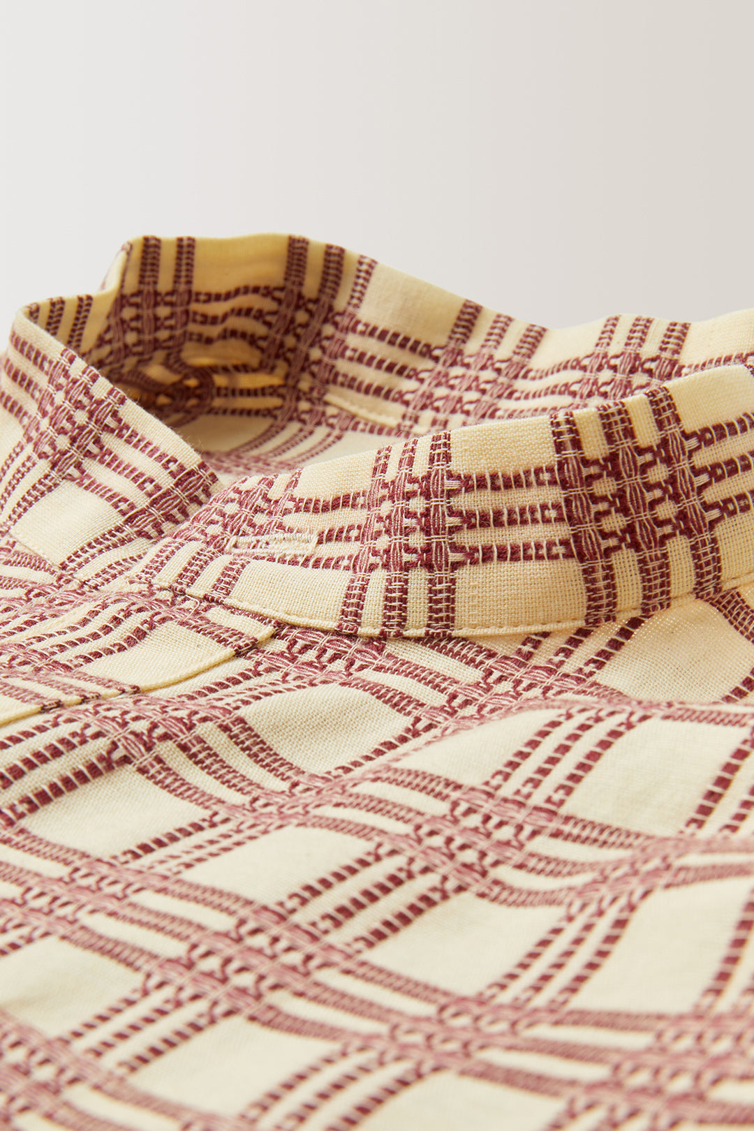 Chemise Lices • Triple rayure bordeaux | Chemise pour homme Erevan