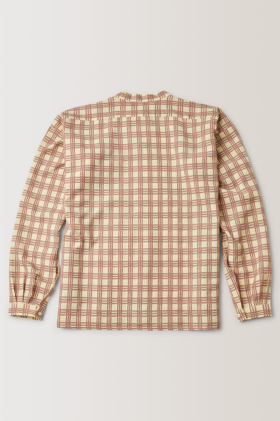 Chemise Lices • Triple rayure bordeaux | Chemise pour homme Erevan