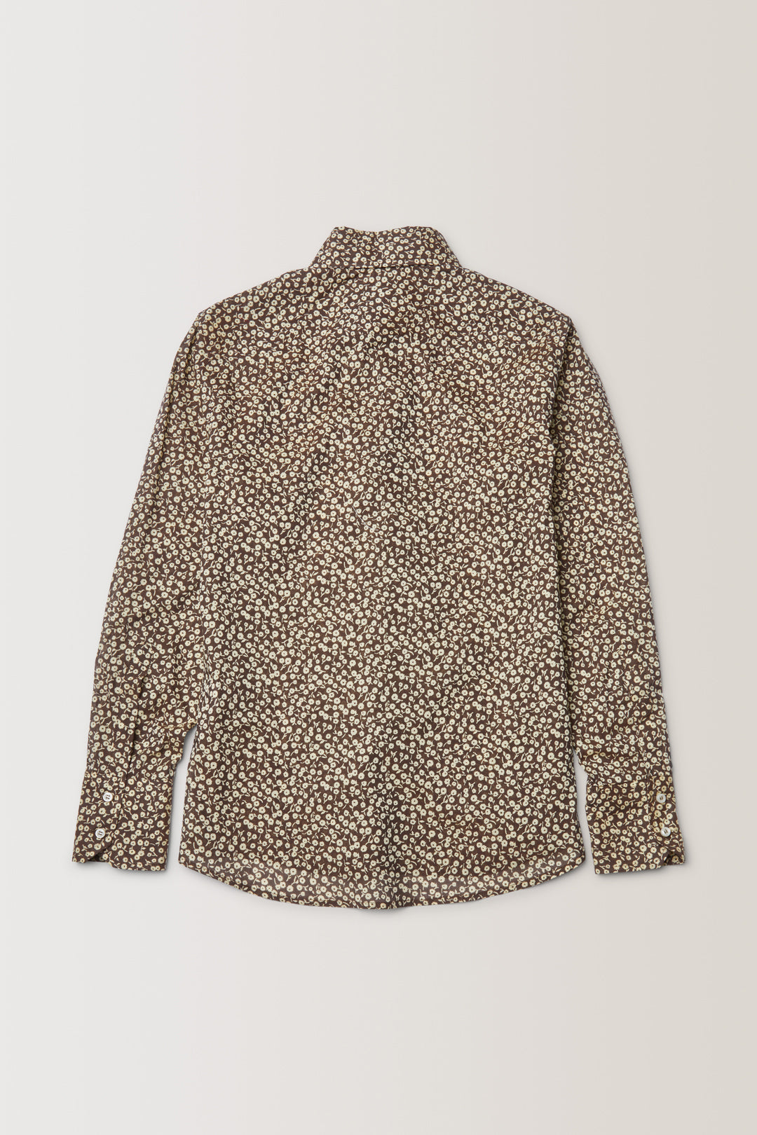 Chemise Will • Florale marron | Chemise pour homme Erevan