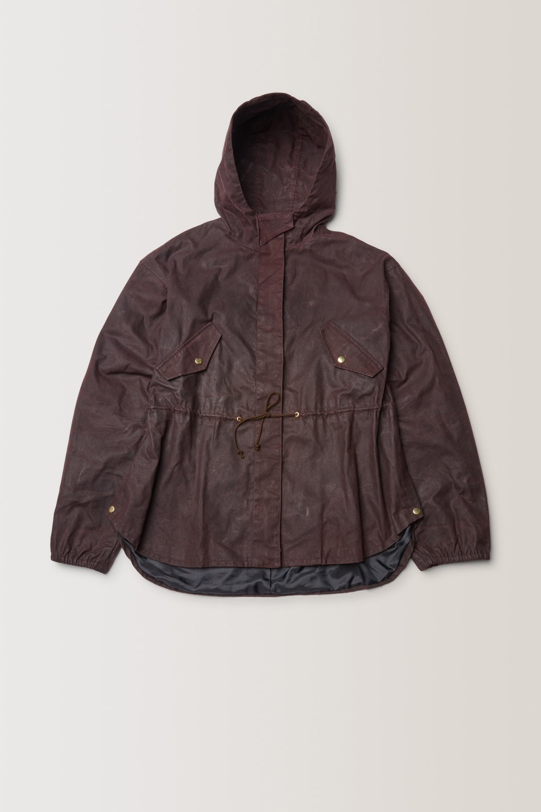 IMPERMÉABLE MISTRAL - WAX BORDEAUX