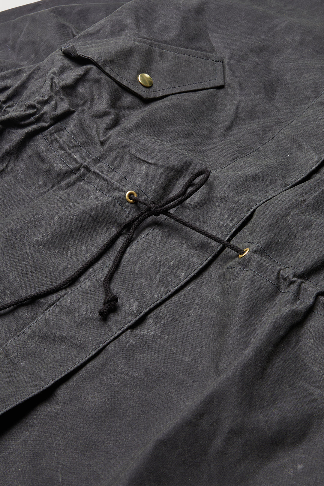MISTRAL RAINCOAT - BLACK WAX