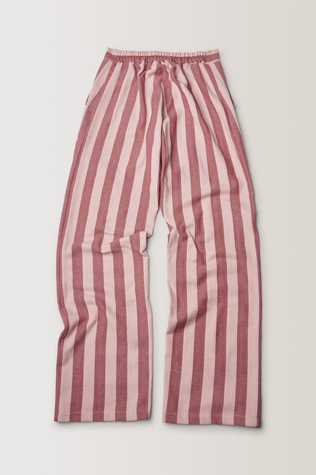 PANTALON CAPON • RAYURE PARASSOL MARRON | Pantalon pour homme Erevan