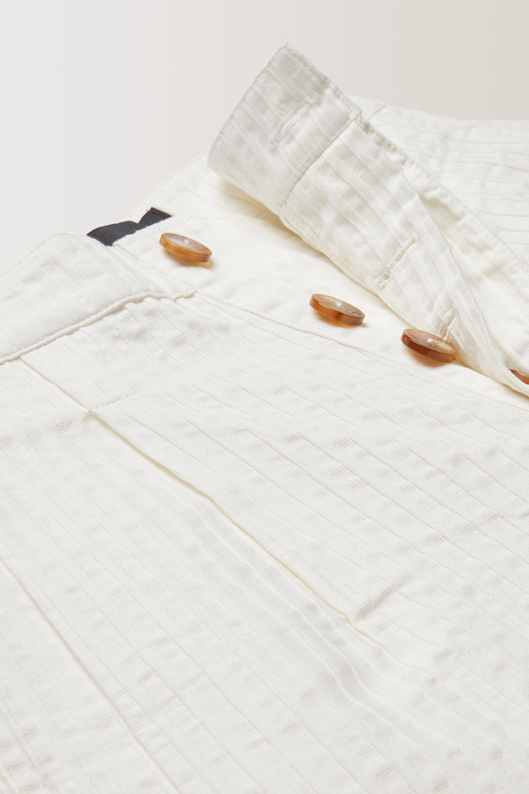 SHORT WALTER - STRIPE BLANC