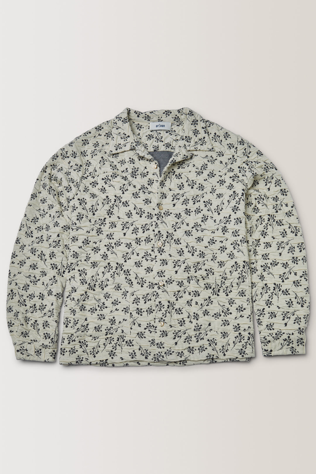 SURCHEMISE CAPON - FLORALE BLANCHE