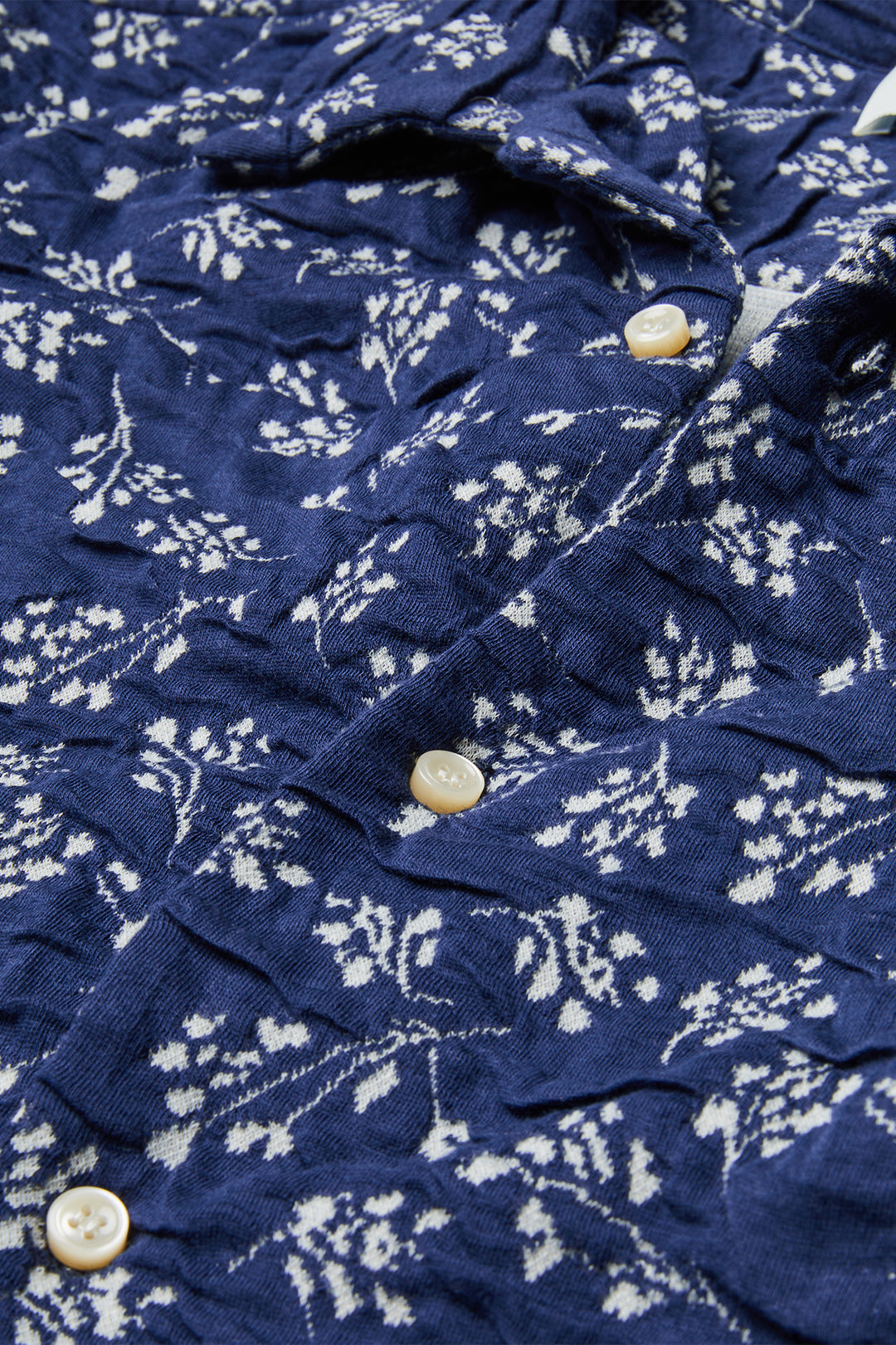 SURCHEMISE CAPON - FLORALE MARINE